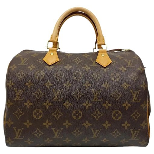 Nano Speedy / Mini HL leather handbag