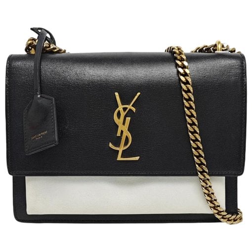 Sunset leather crossbody bag