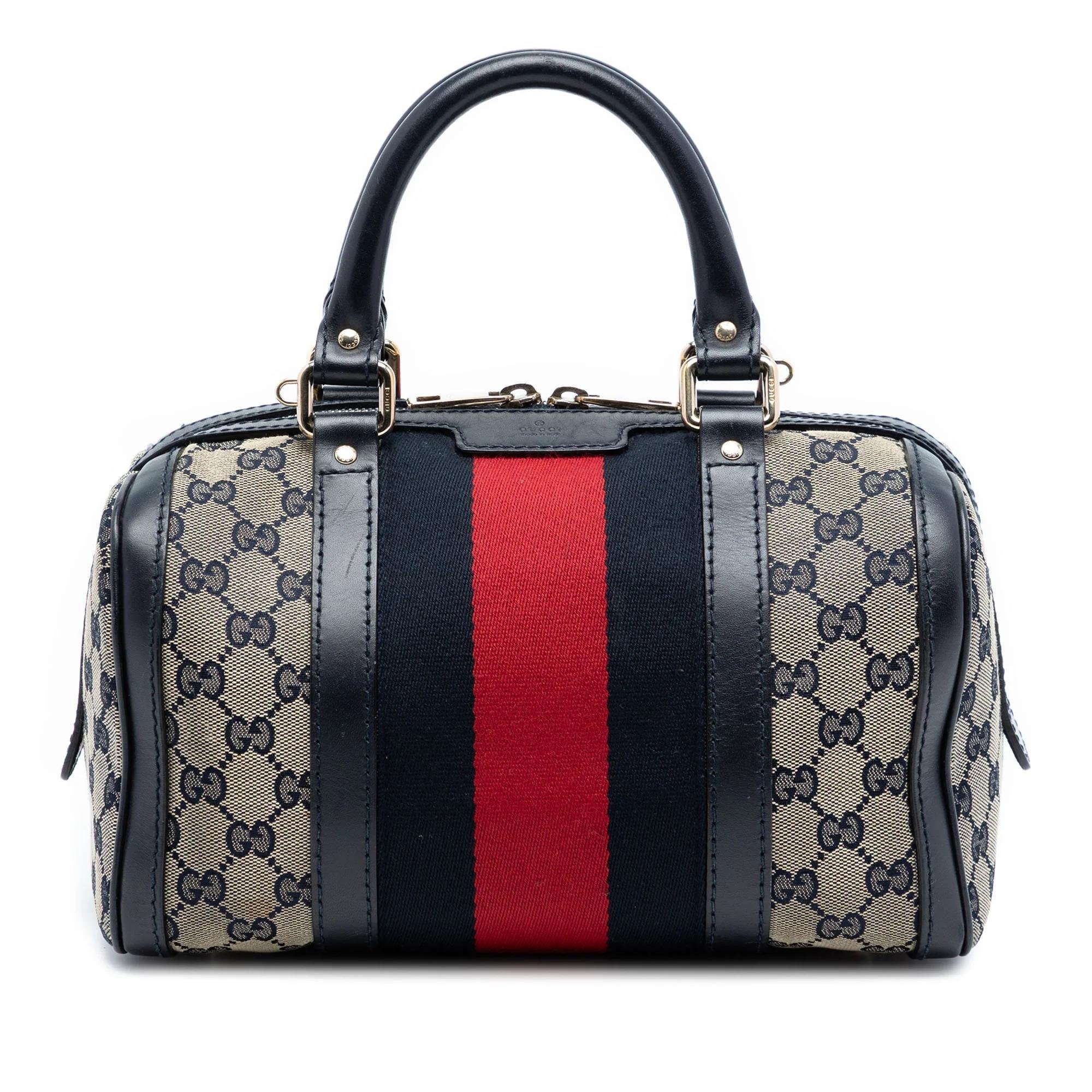 Boston cloth handbag