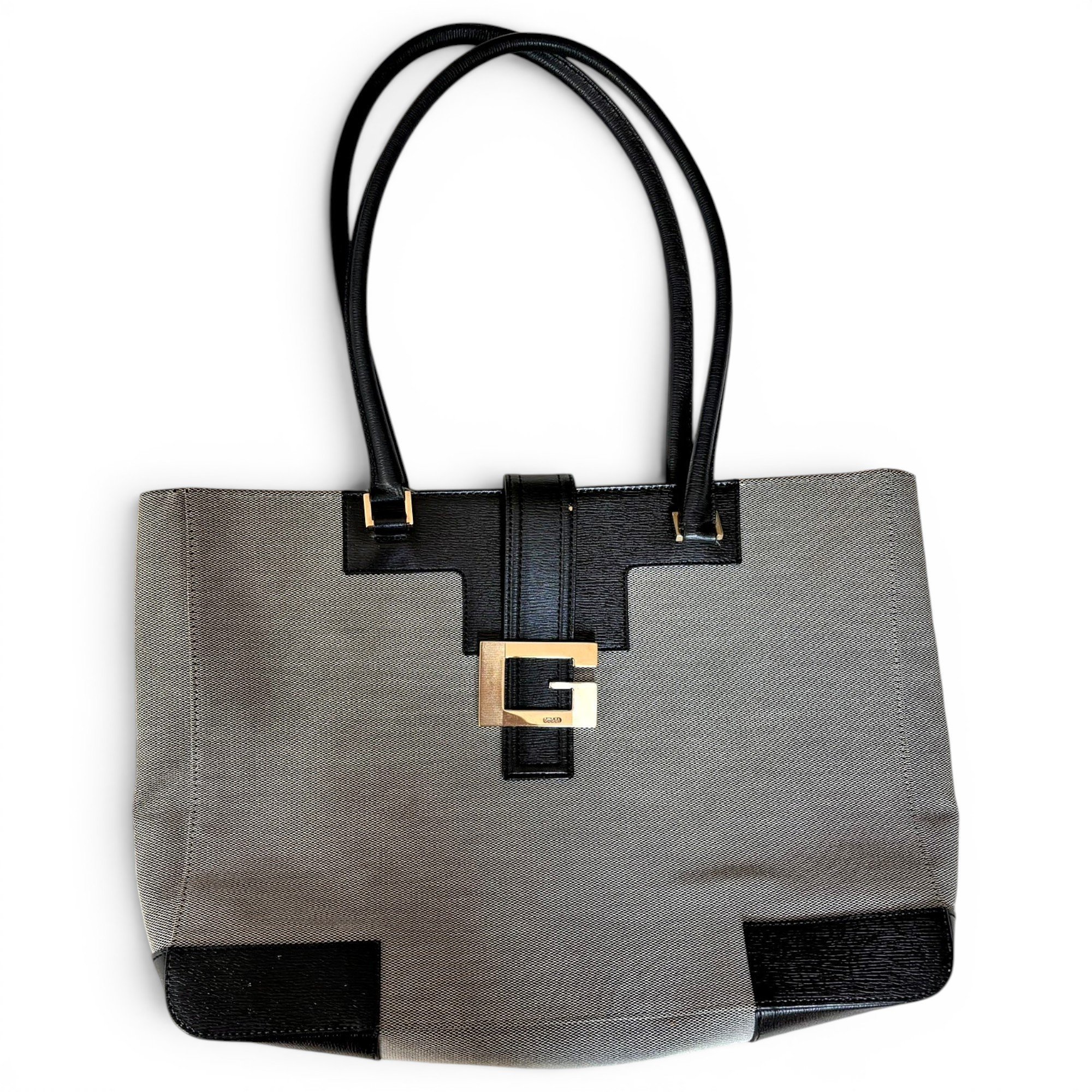 Leather tote