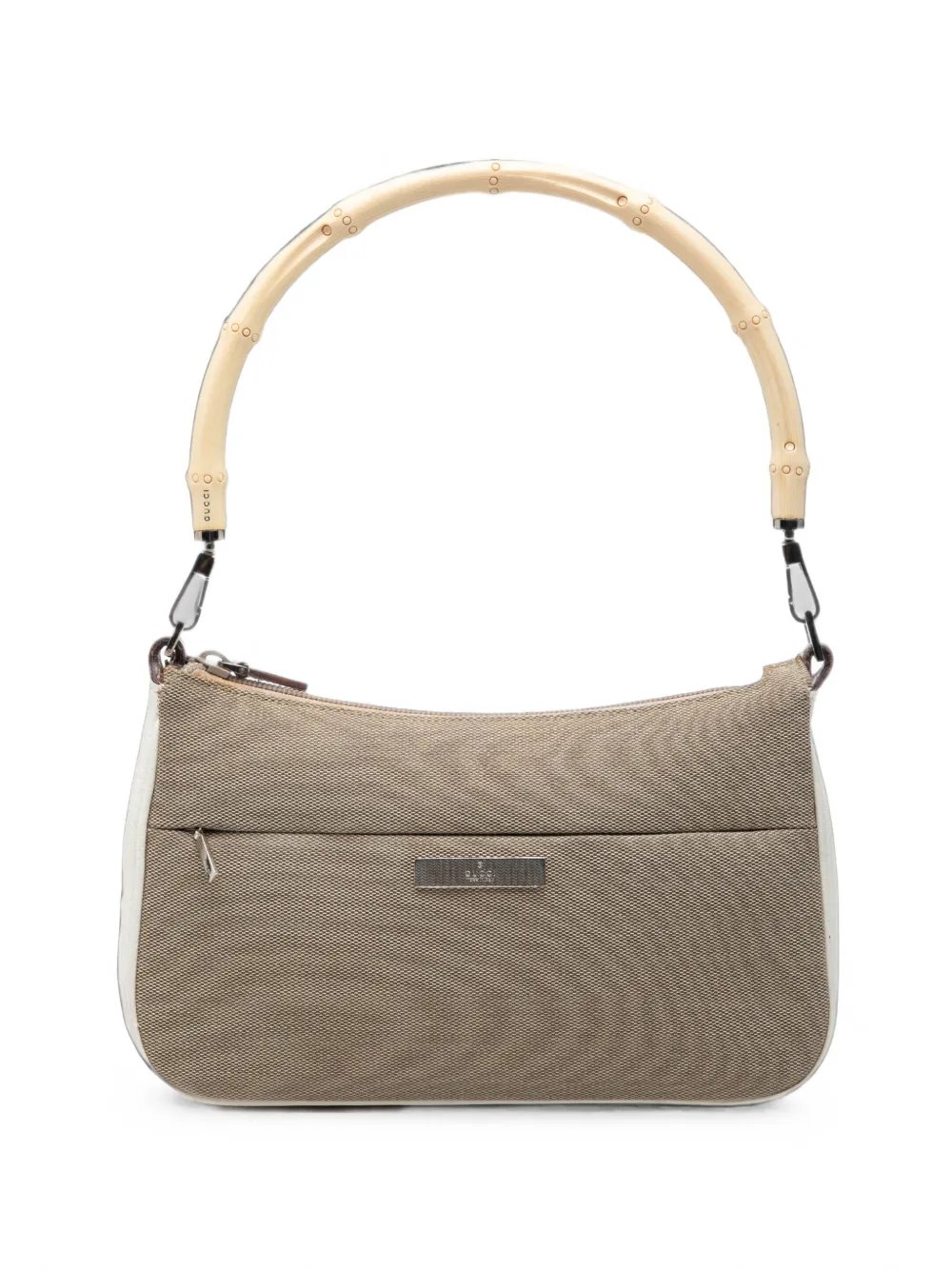 2000-2002 GG Canvas Bamboo Top Handle handbag
