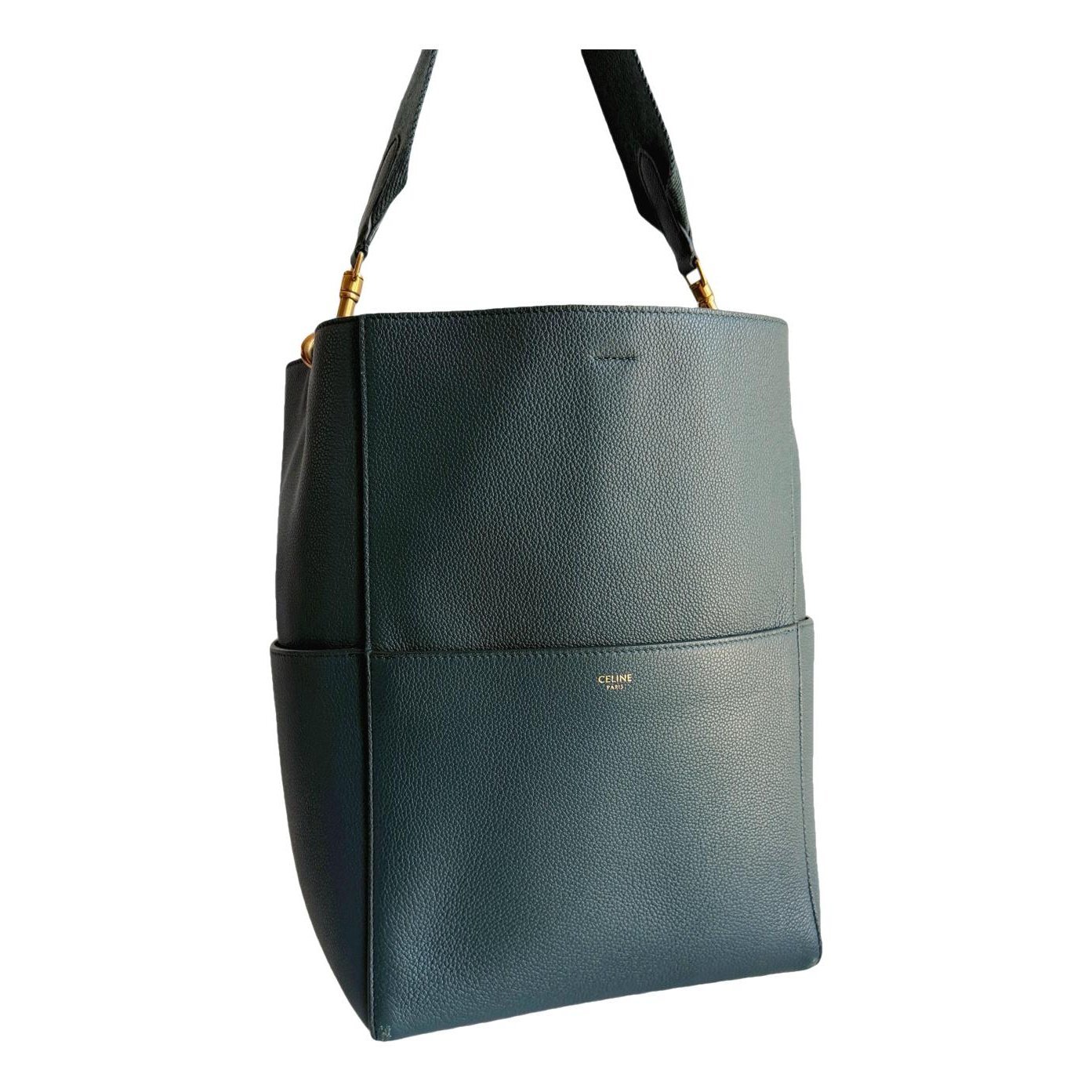 Seau Sangle leather tote