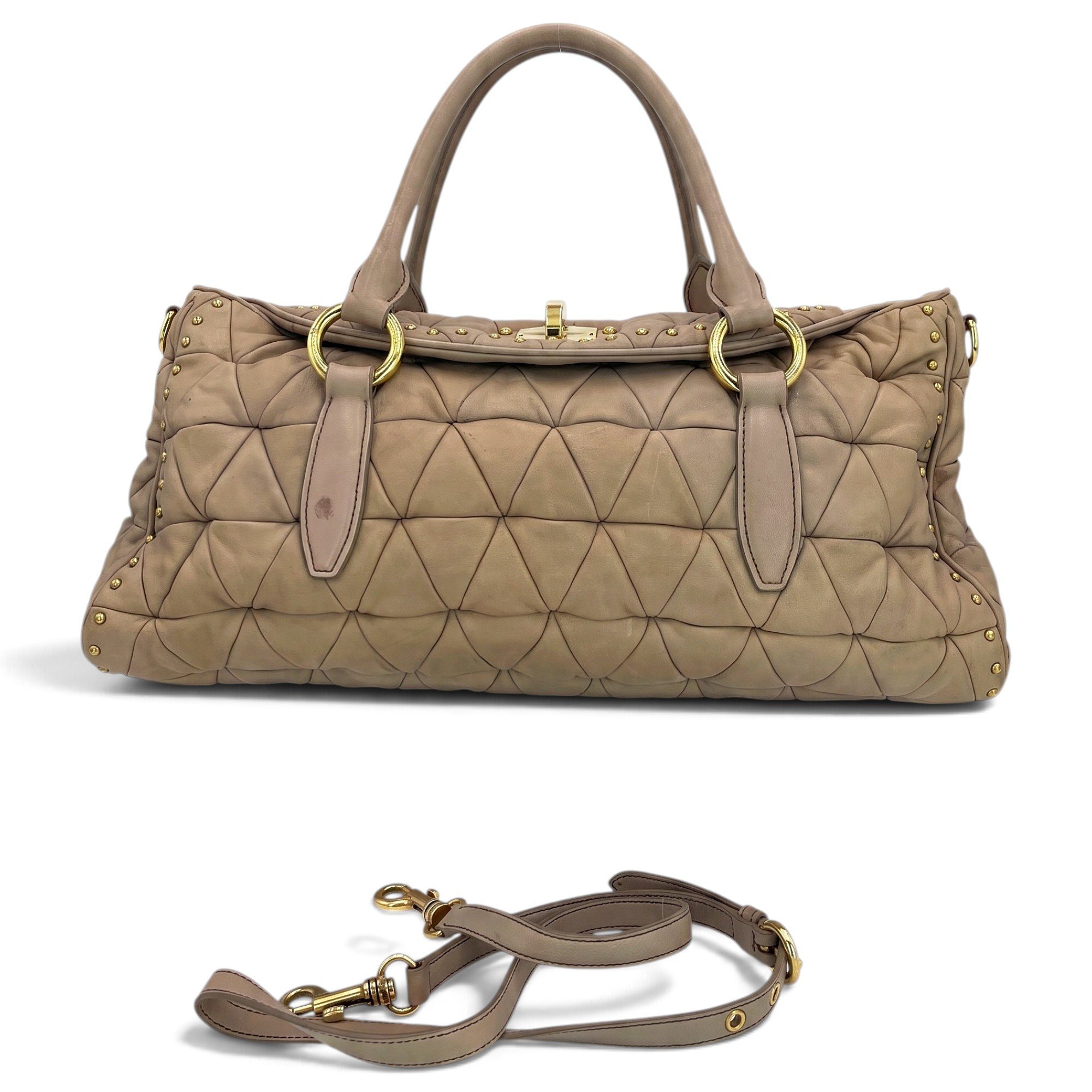 Leather handbag