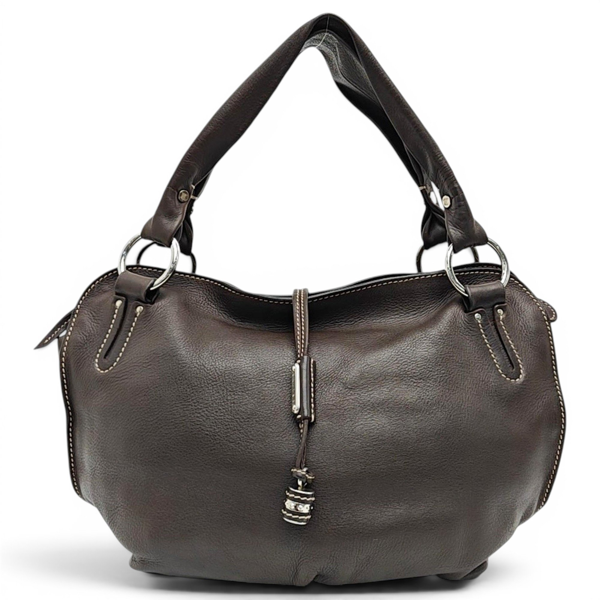 Leather handbag