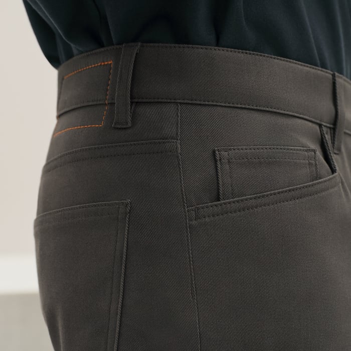 Bronze Straight Cut Jeans