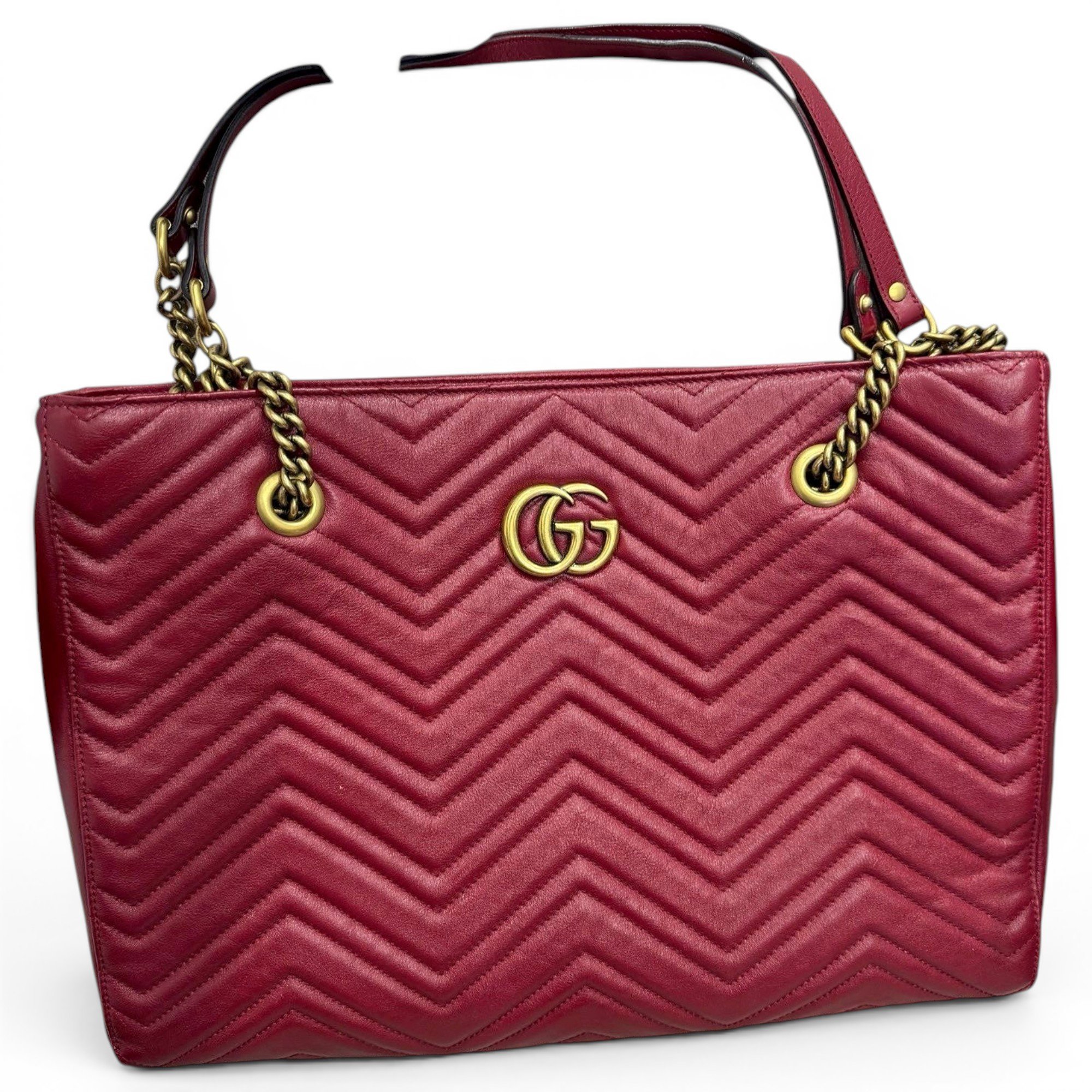 GG Marmont Zip leather handbag
