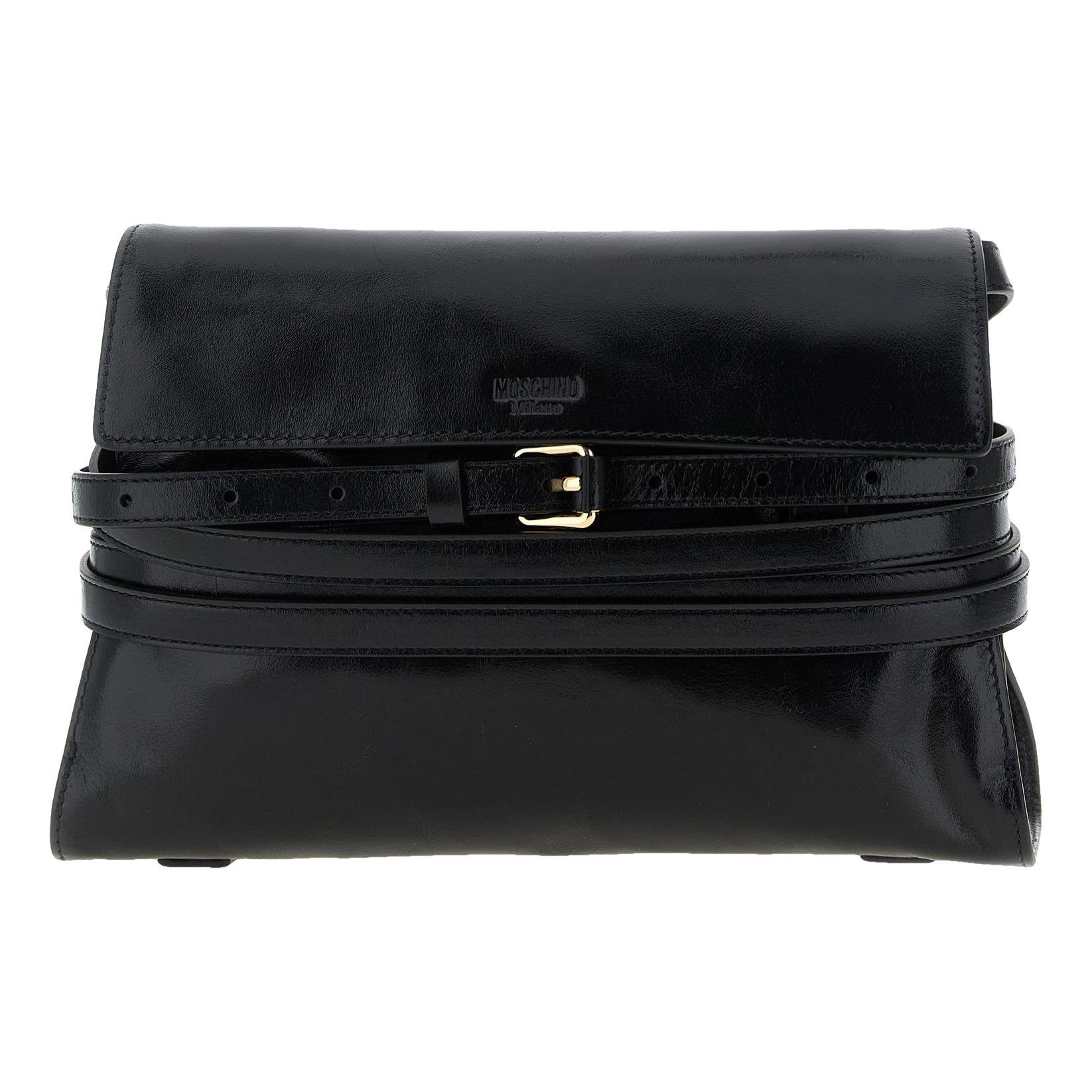 Leather crossbody bag