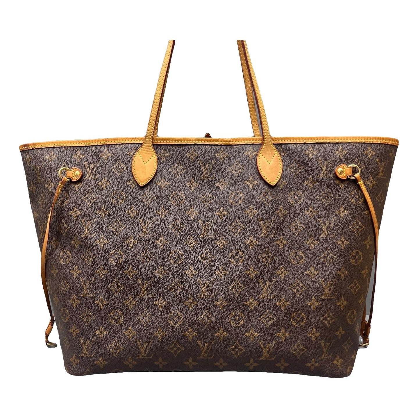 Neverfull leather handbag
