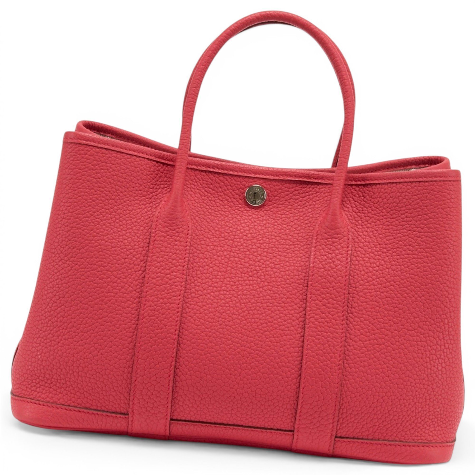 Garden Party leather handbag