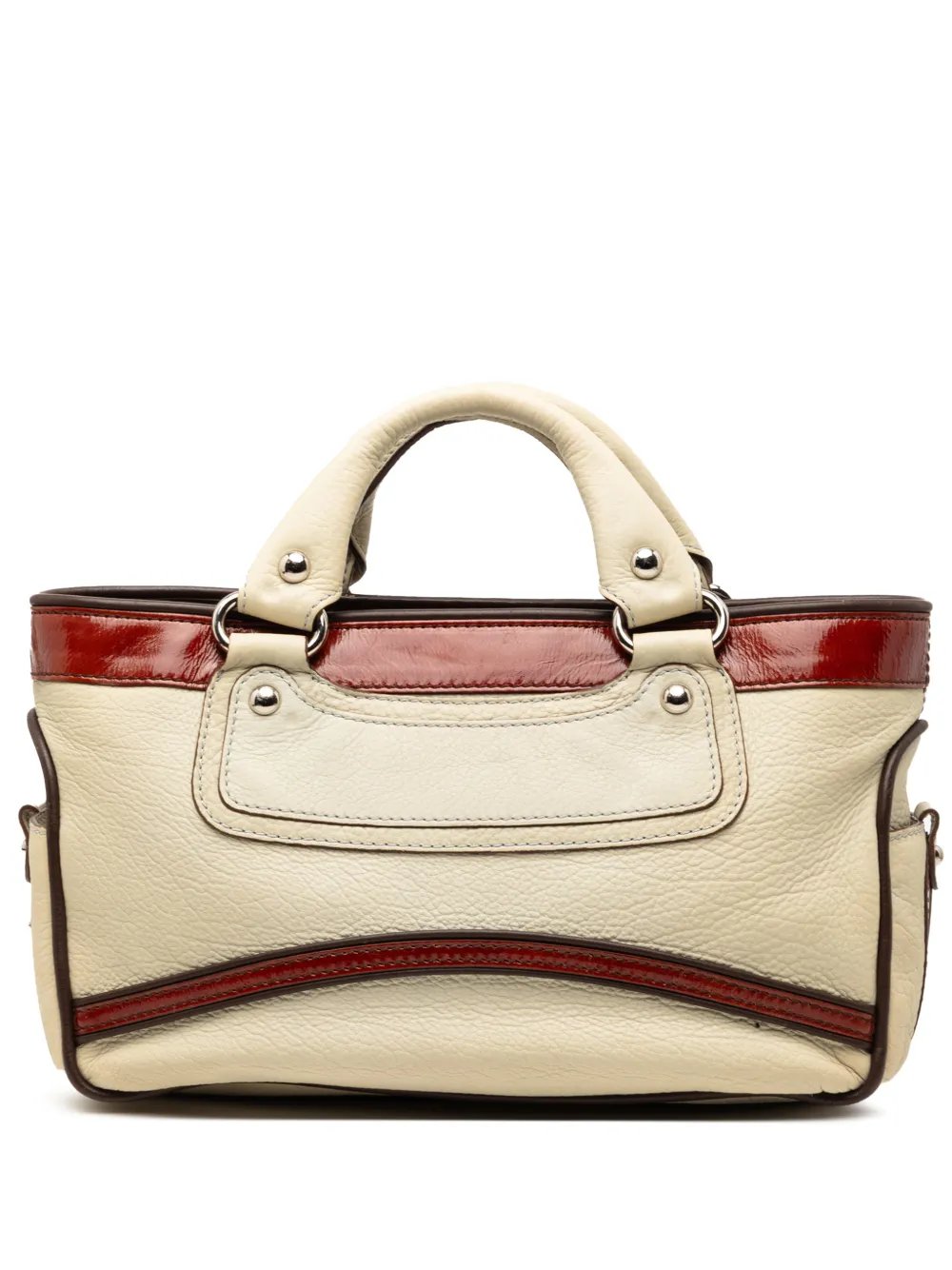 20th Century Tricolor Leather Boogie handbag