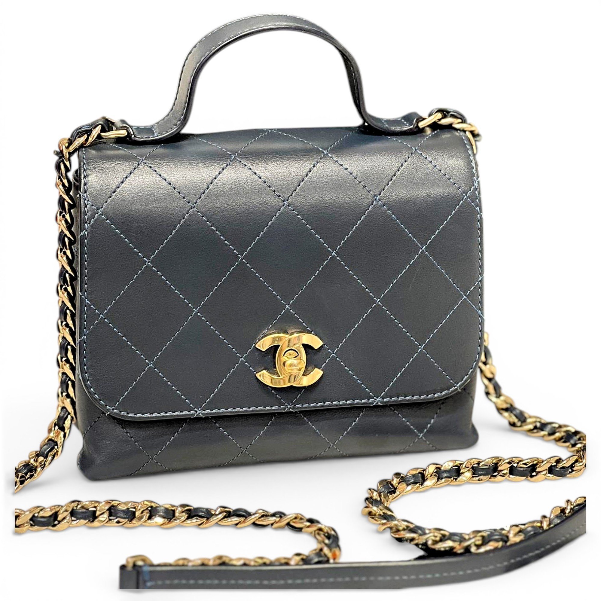 Business Affinity leather crossbody bag