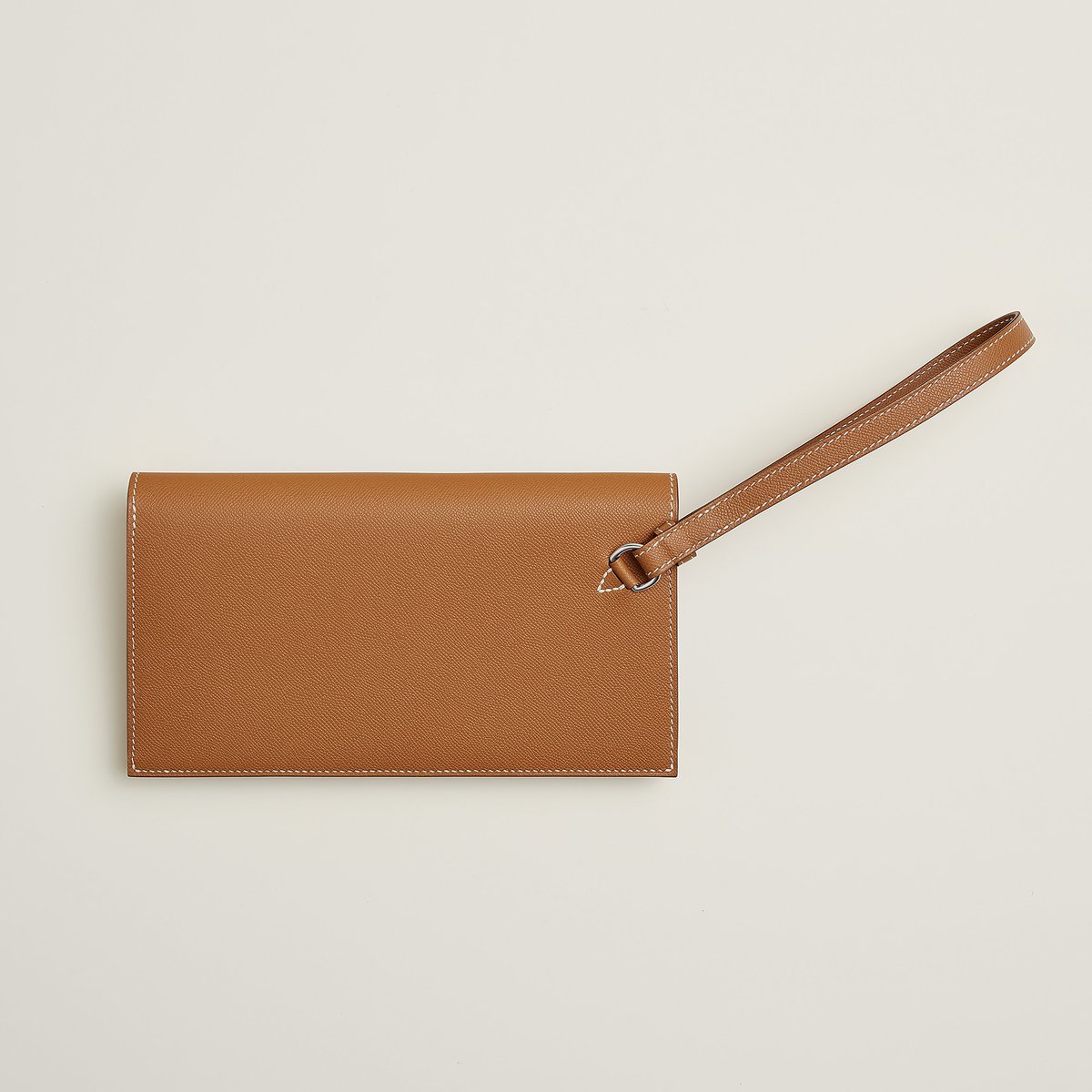 Gold Kelly Pocket Long Wallet
