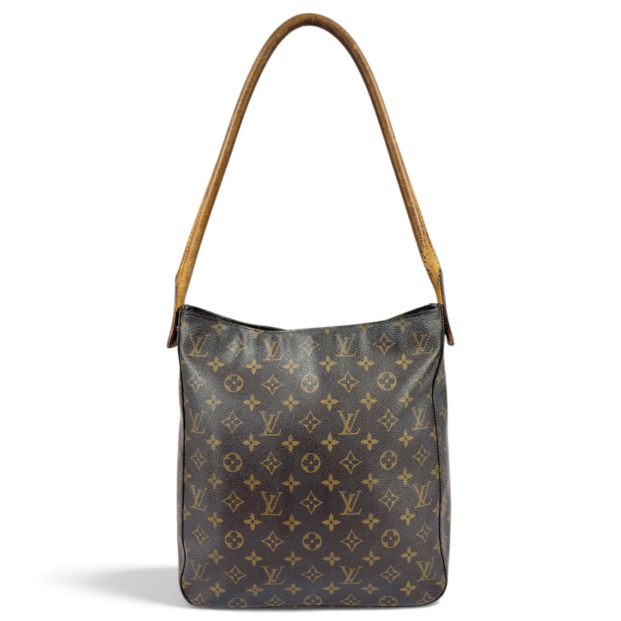 Looping cloth handbag