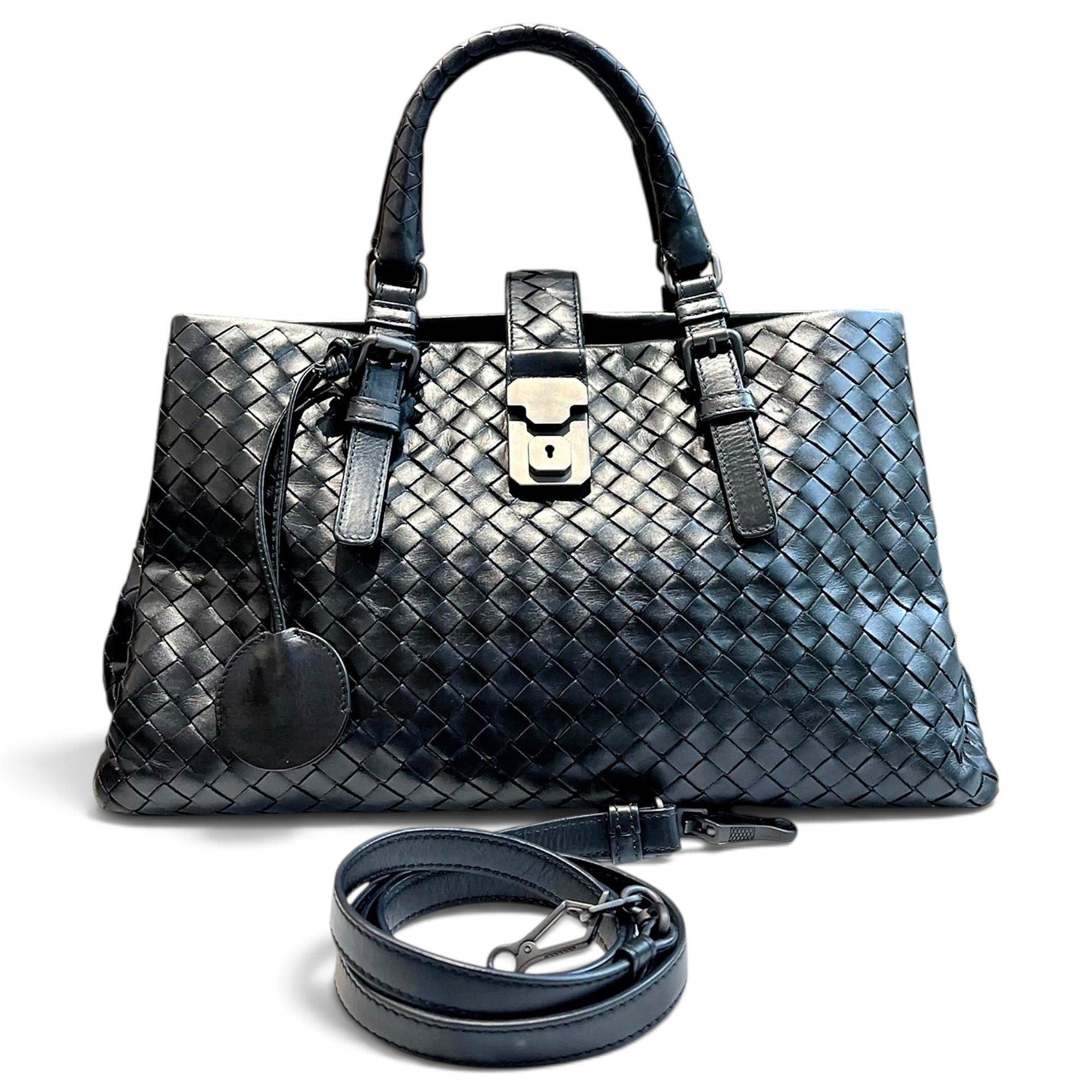 Roma leather crossbody bag