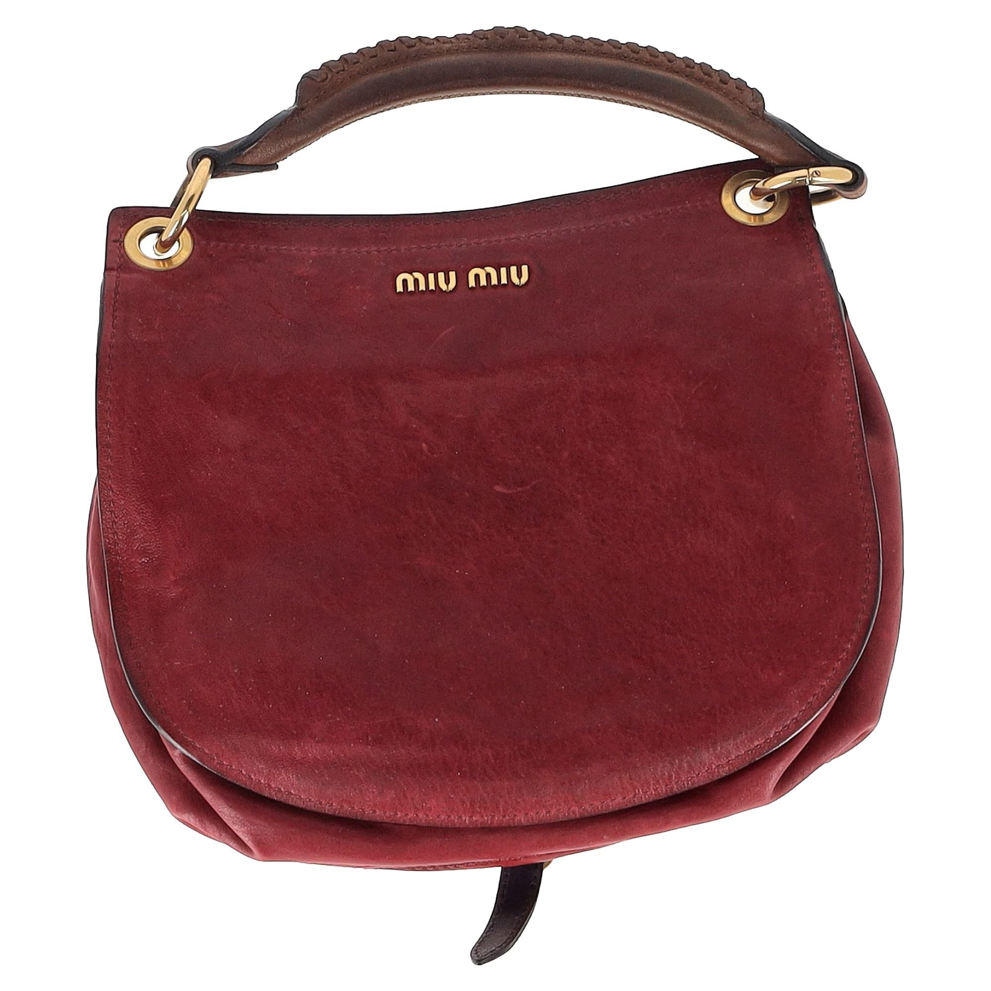 Miu Miu Leather tote
