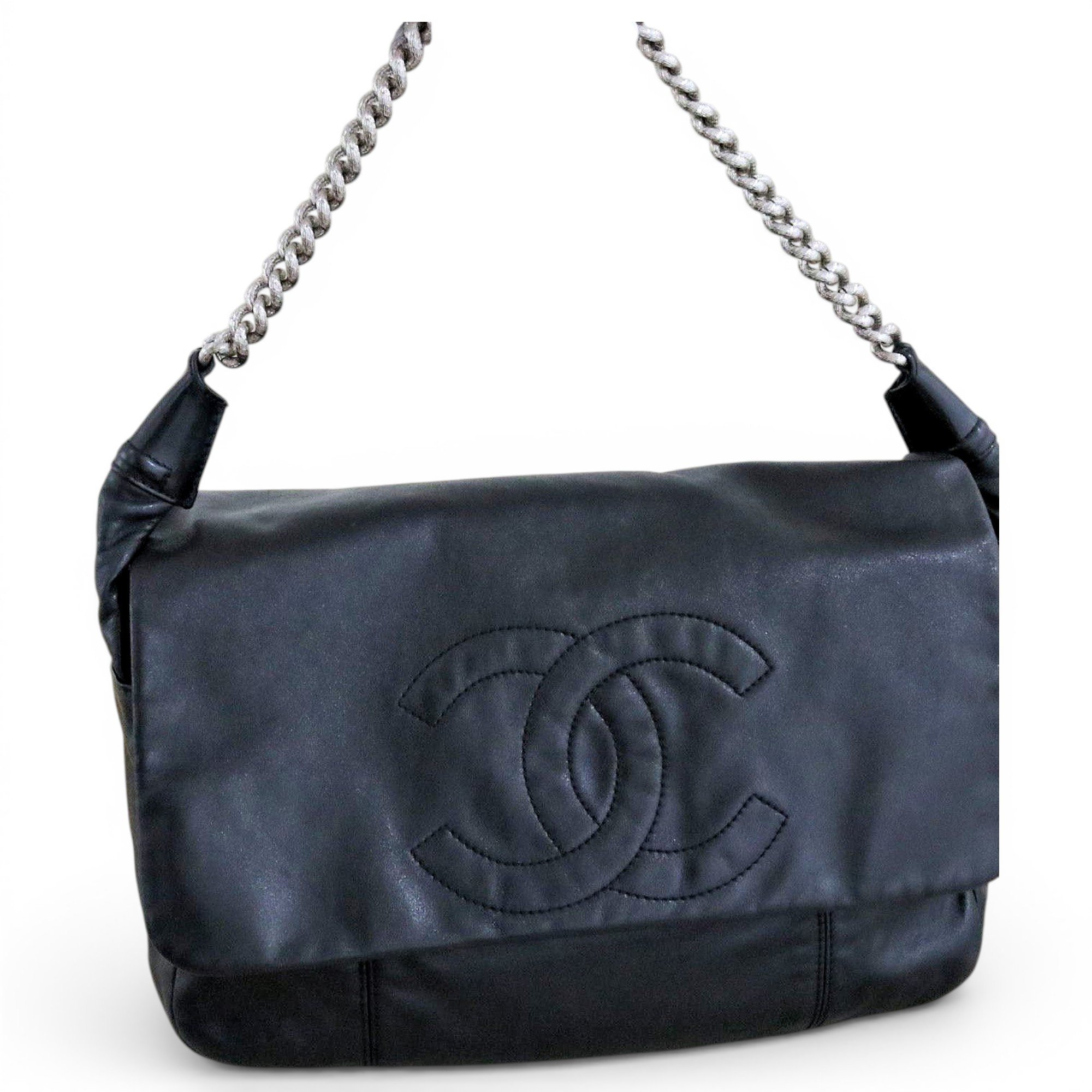Leather crossbody bag