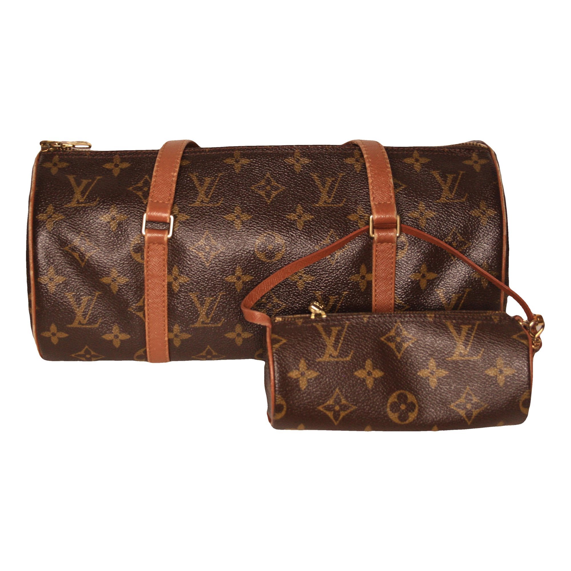 Papillon leather handbag