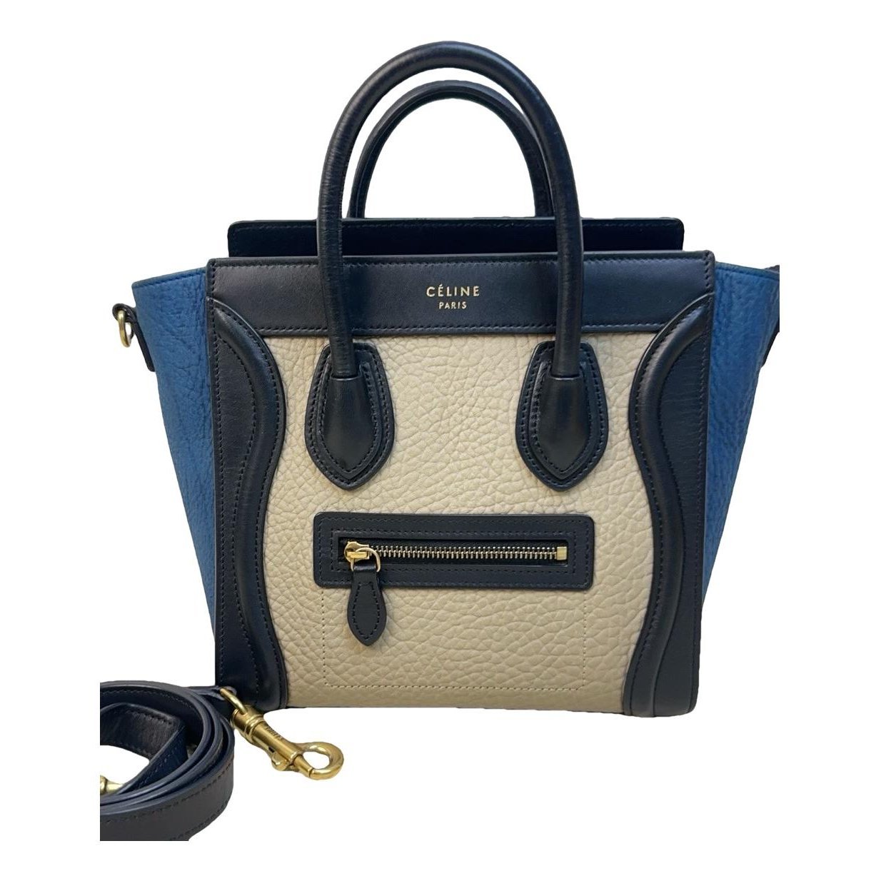 Nano Luggage leather handbag