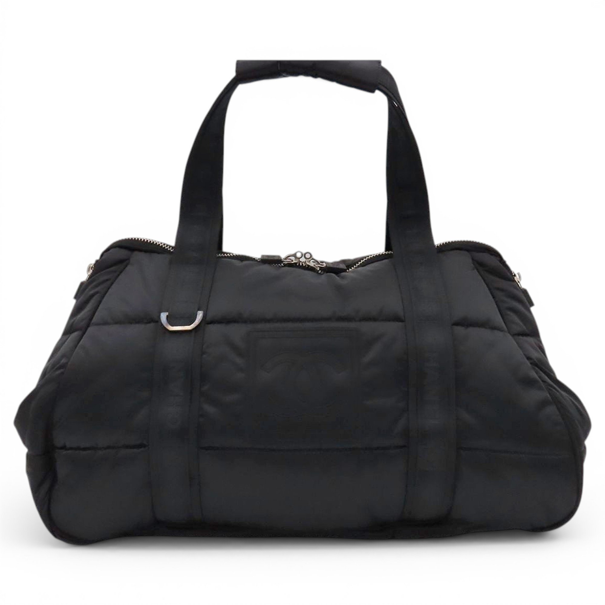 Leather travel bag