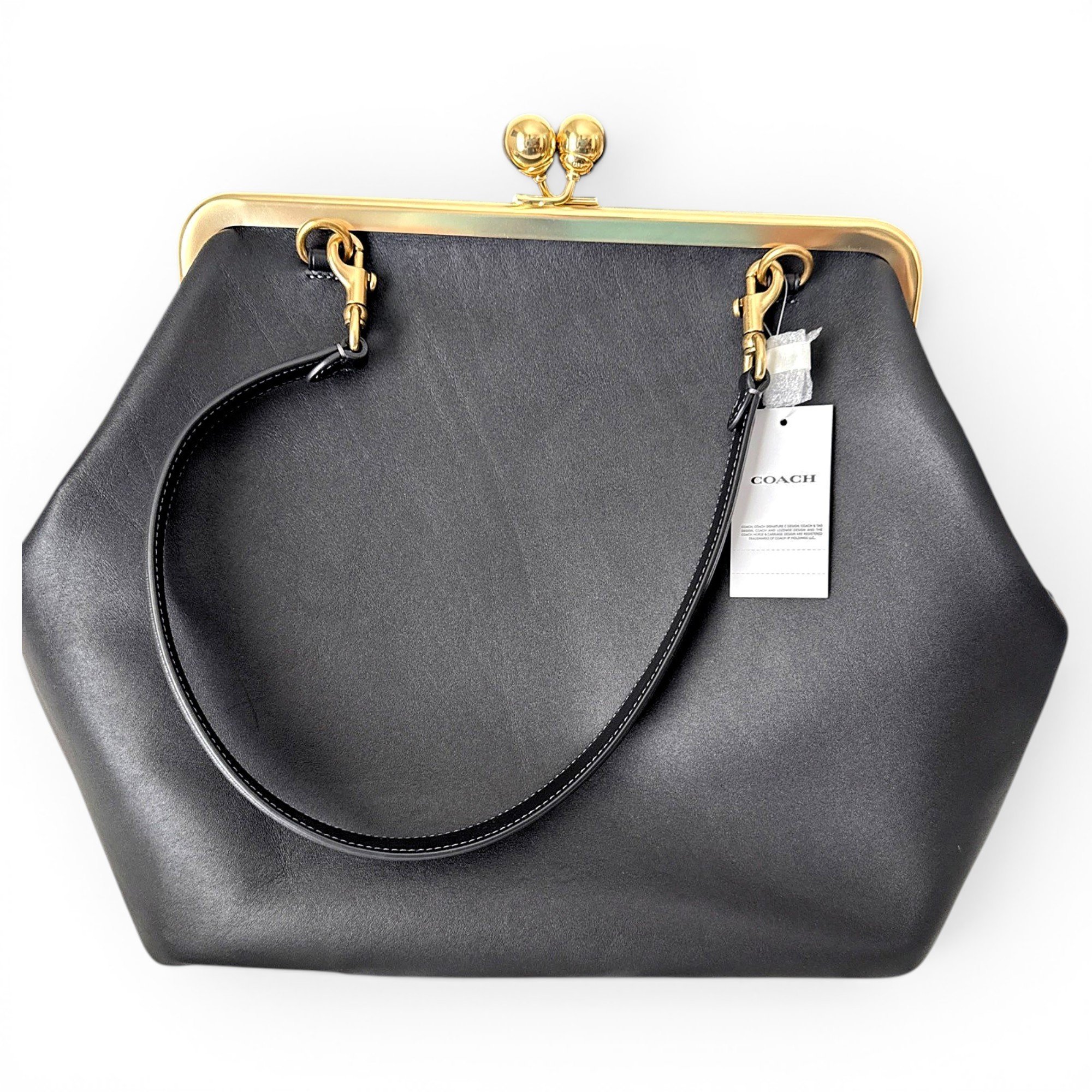Leather handbag