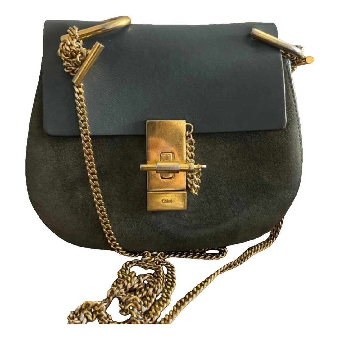 Drew leather crossbody bag