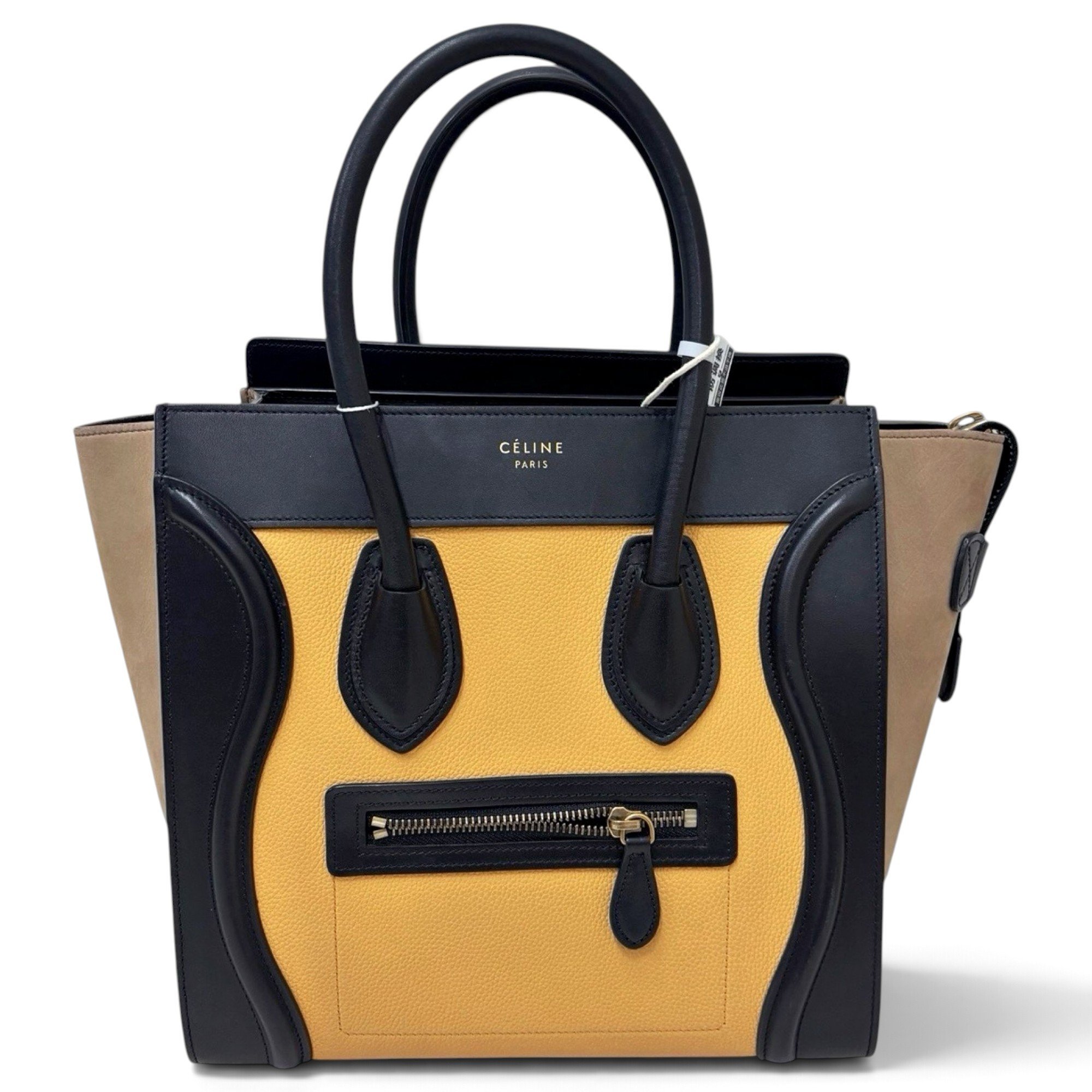 Luggage leather tote