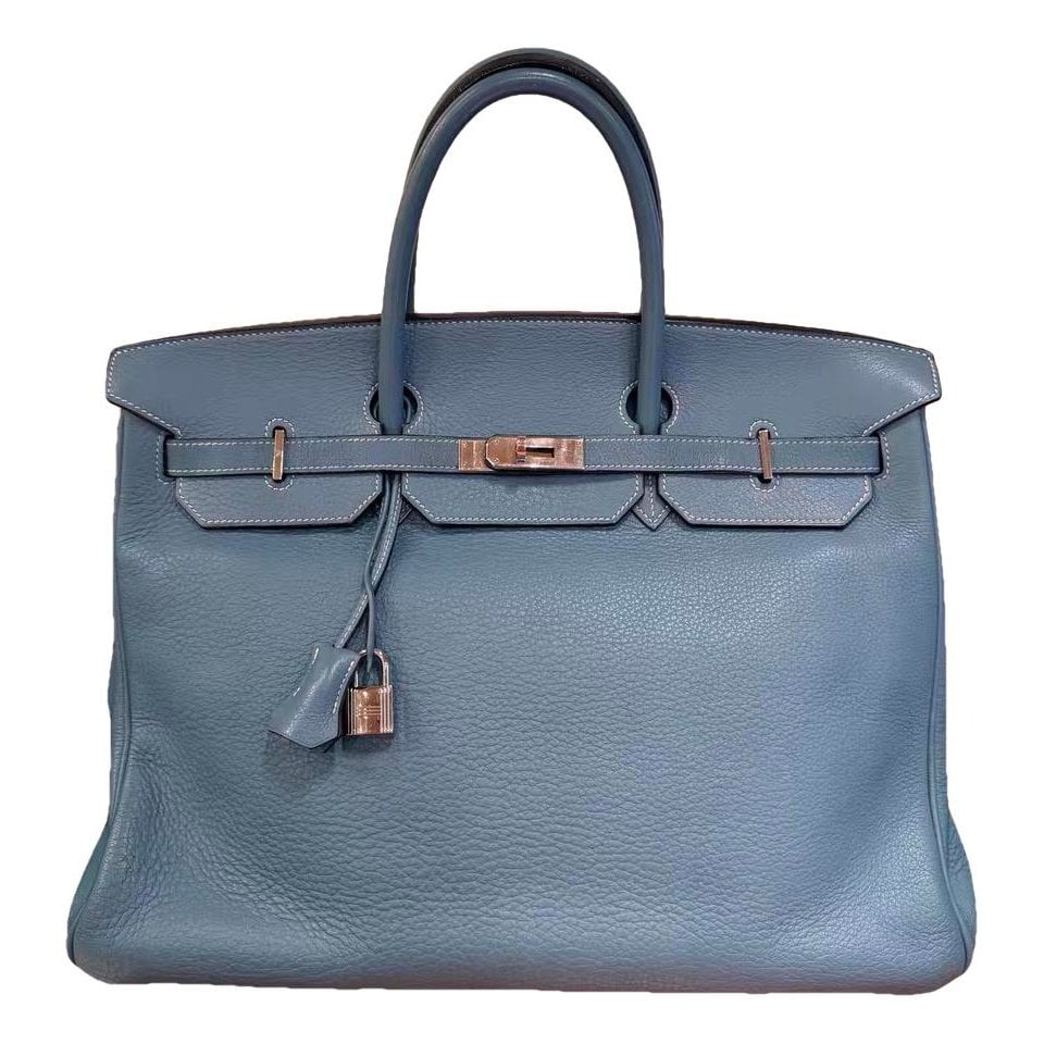 Birkin 40 leather handbag