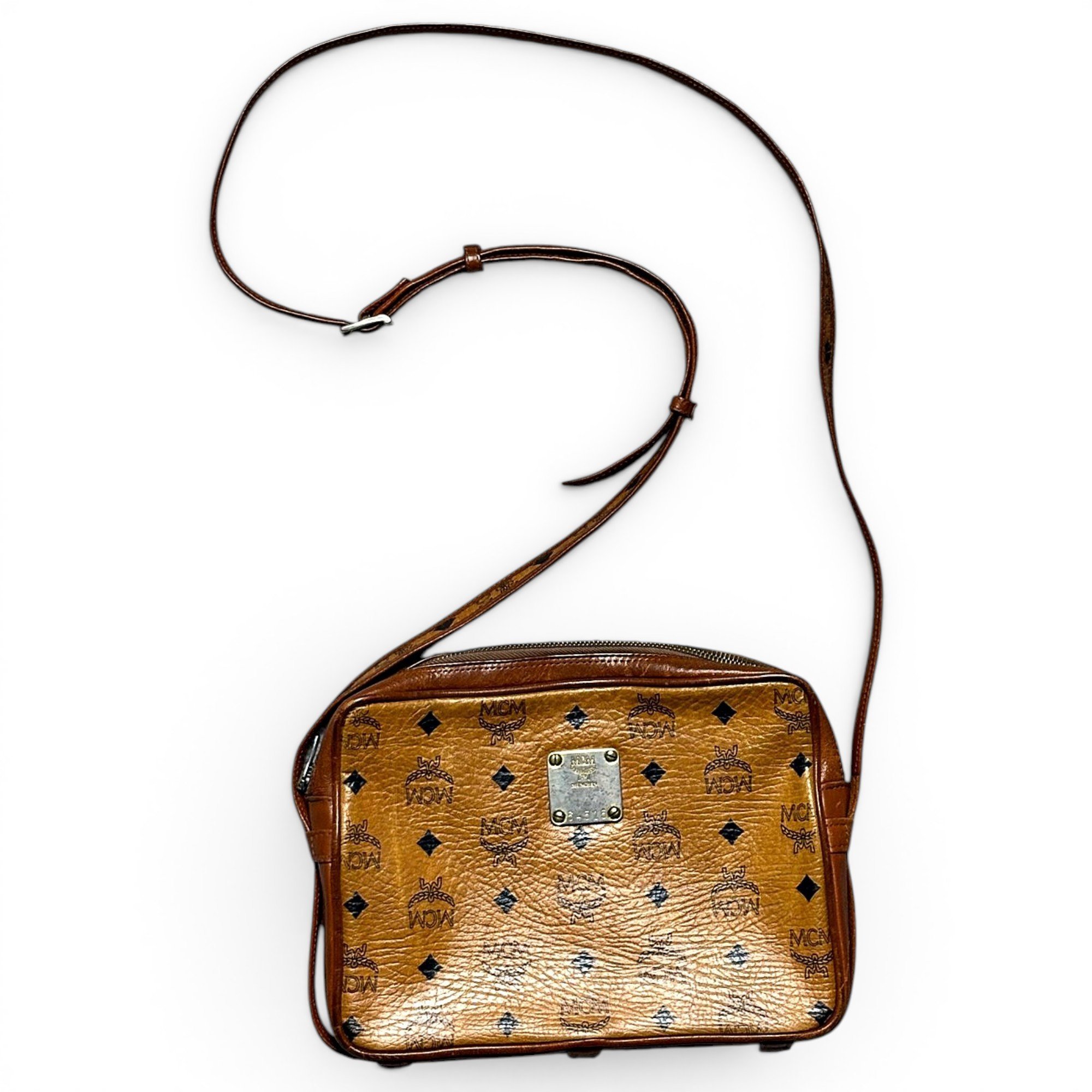 Leather crossbody bag