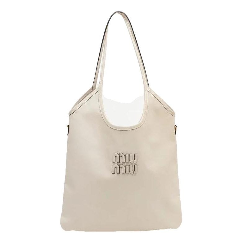 Leather tote