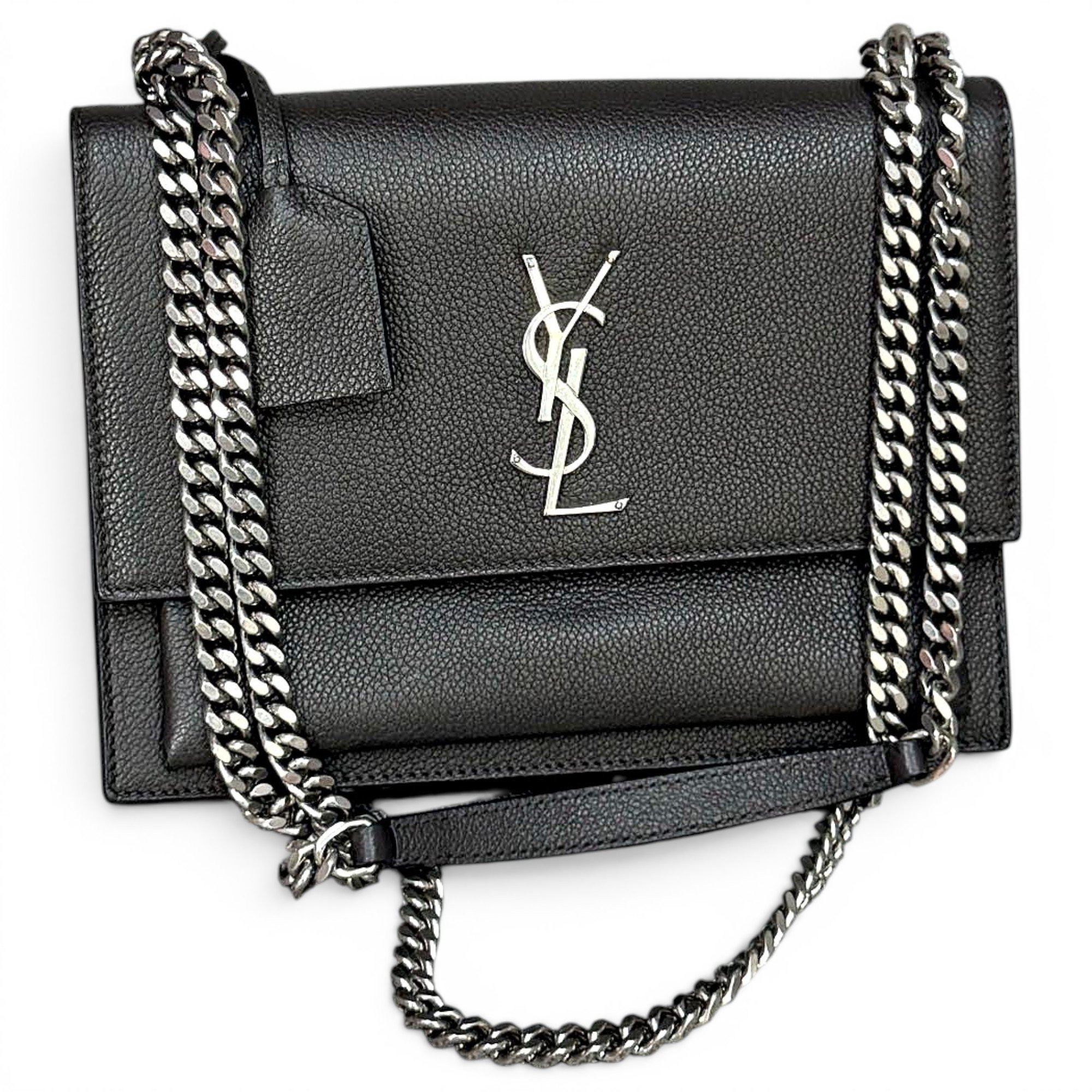 Sunset leather crossbody bag