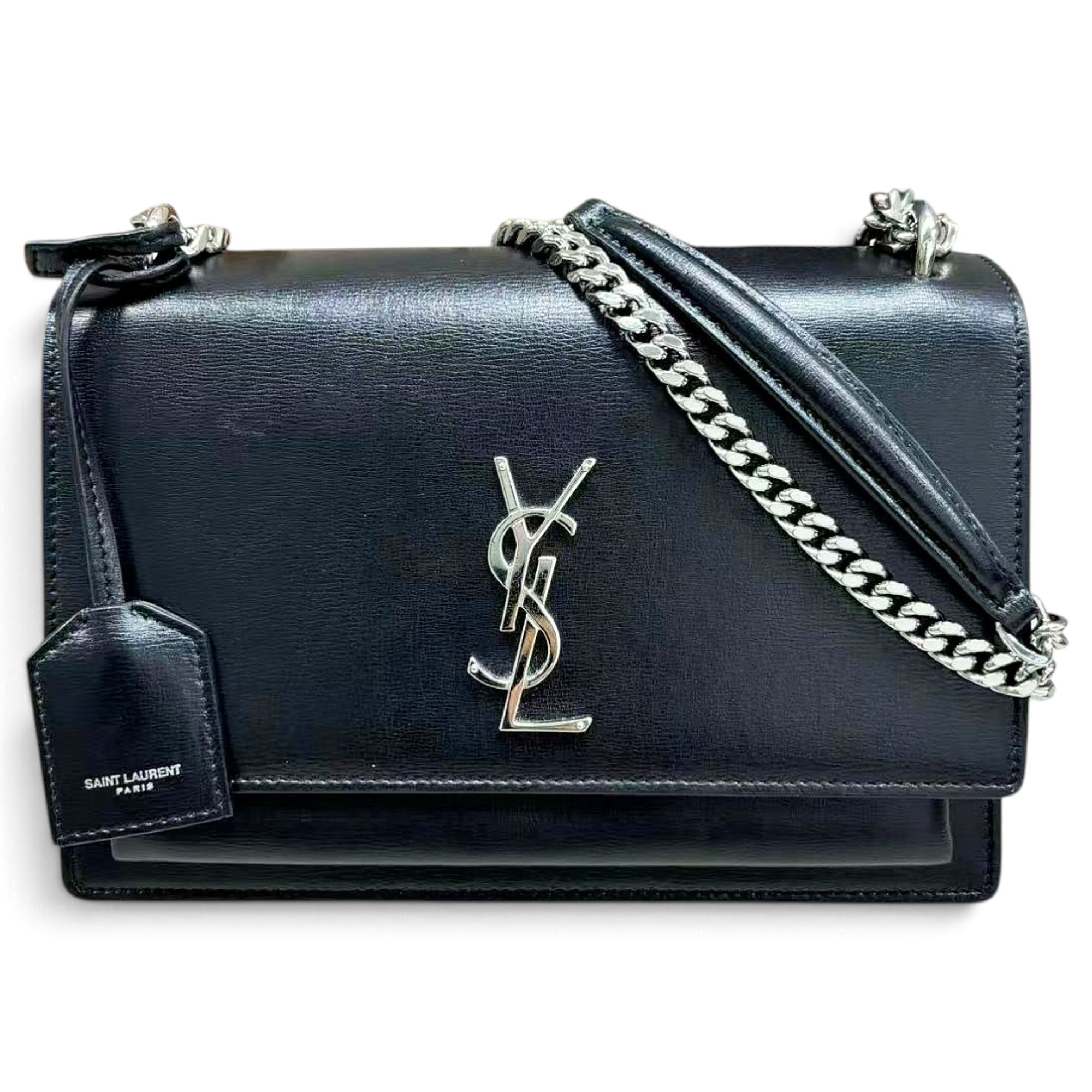 Sunset leather crossbody bag