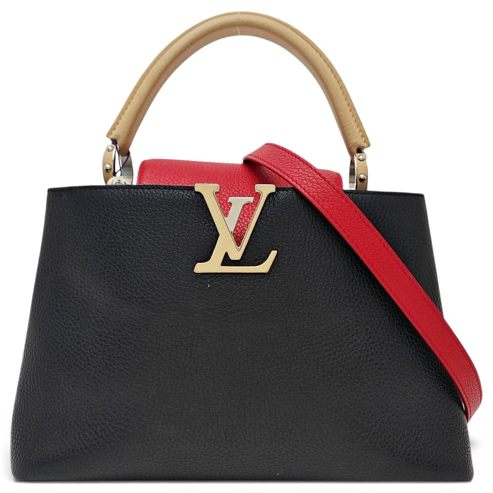 Capucines leather handbag