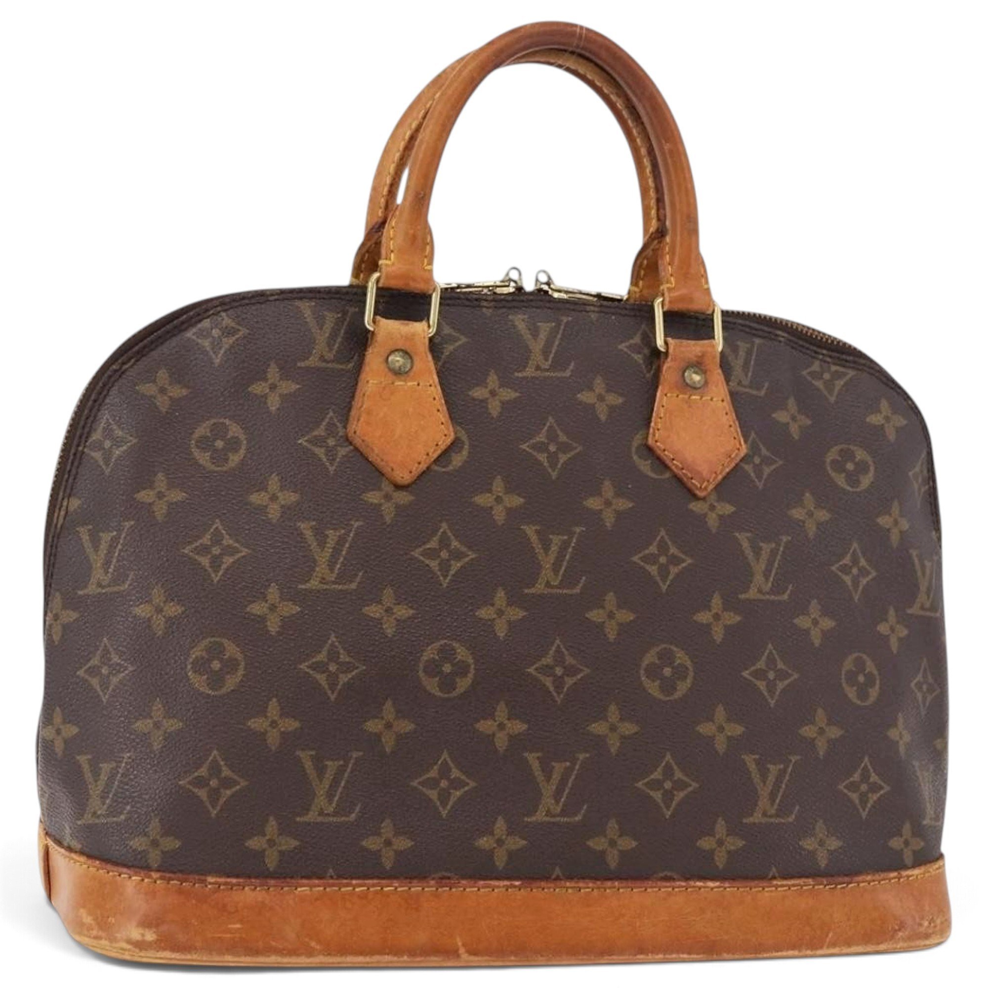 Alma leather handbag