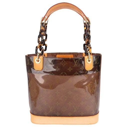 Ambre leather handbag