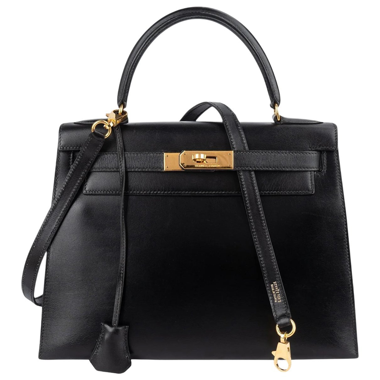 Kelly 28 leather handbag