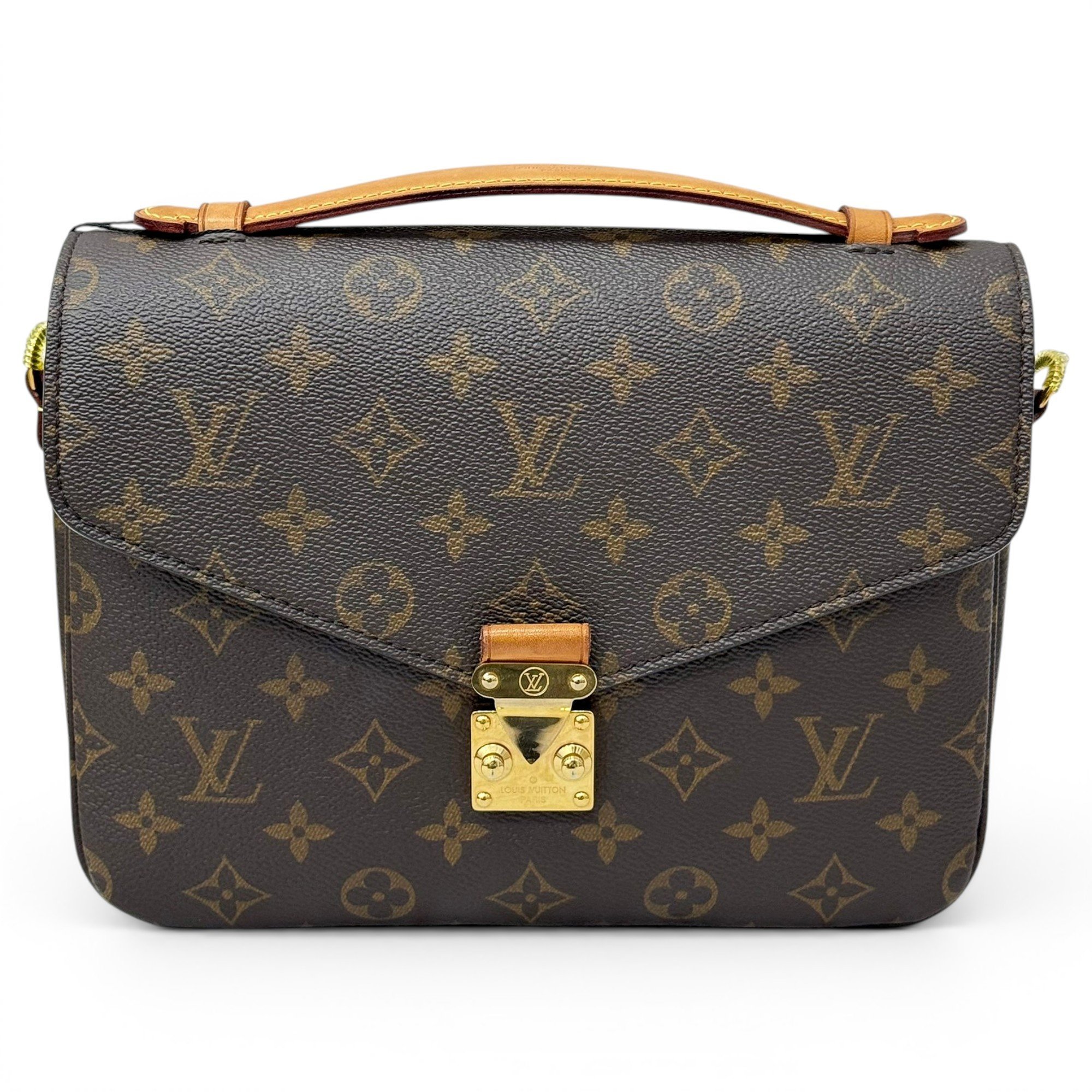 Metis leather handbag