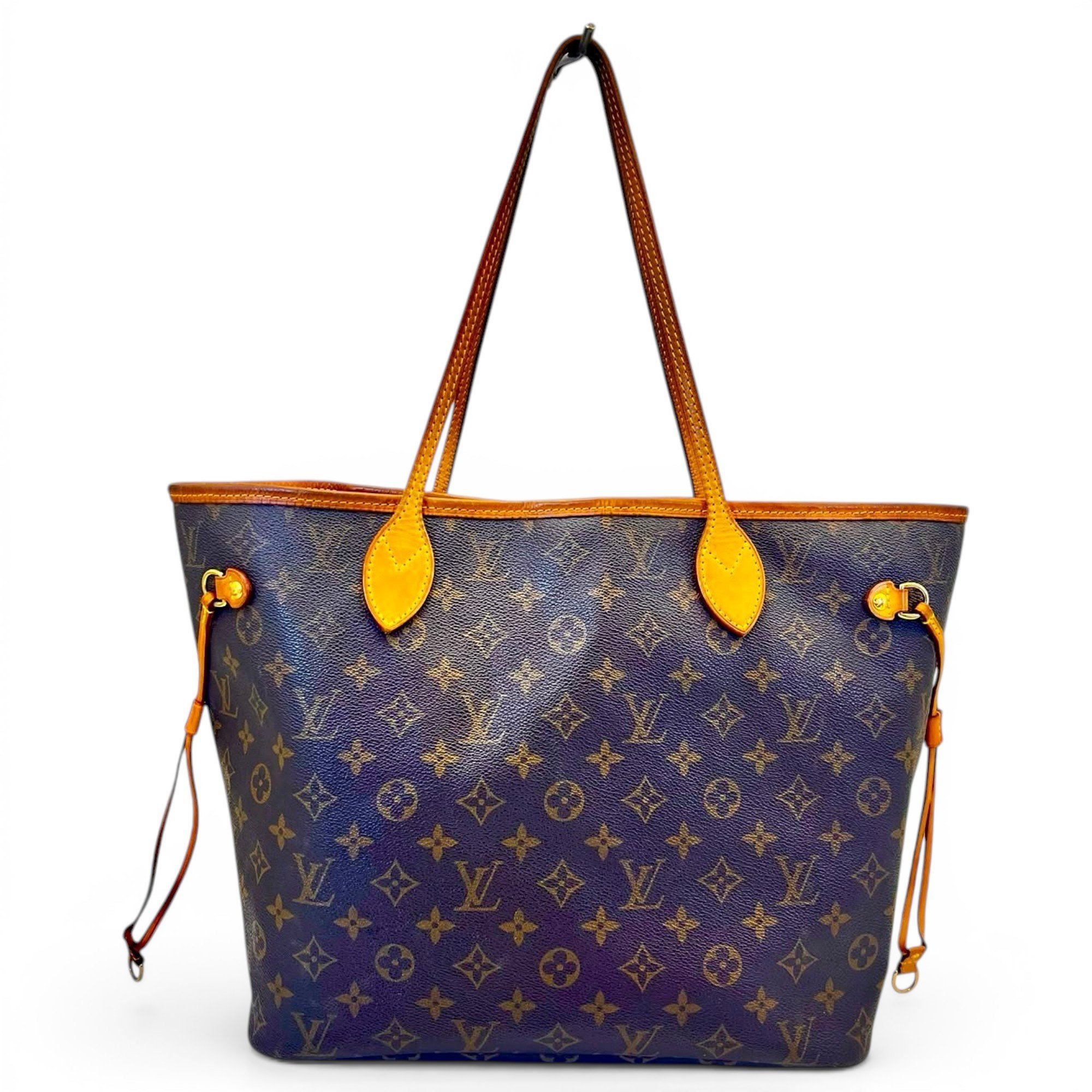 Neverfull leather tote