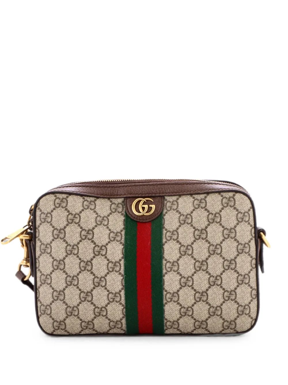 Ophidia Zip Wristlet Shoulder Bag GG Coated Canvas Small crossbody bag