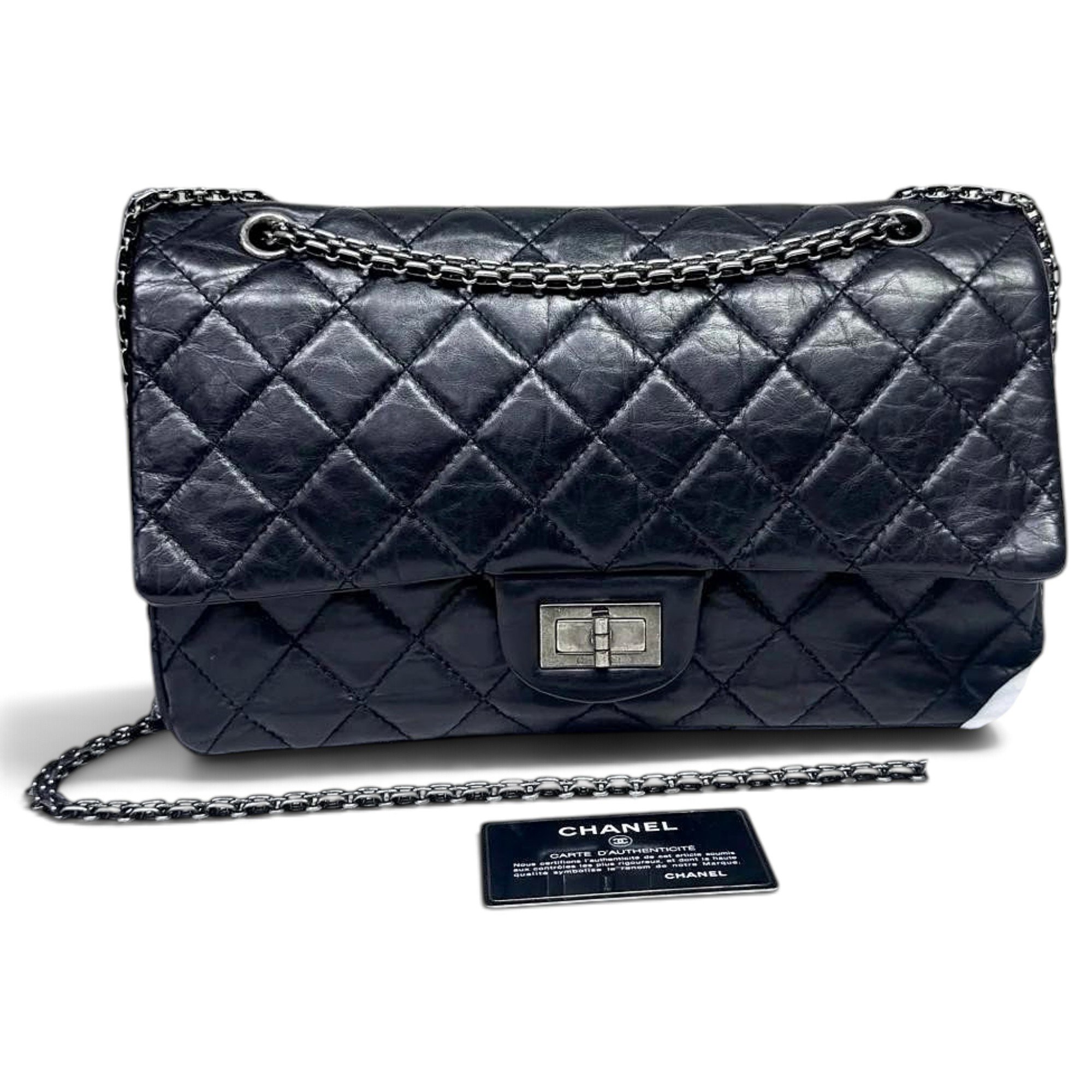 2.55 leather handbag