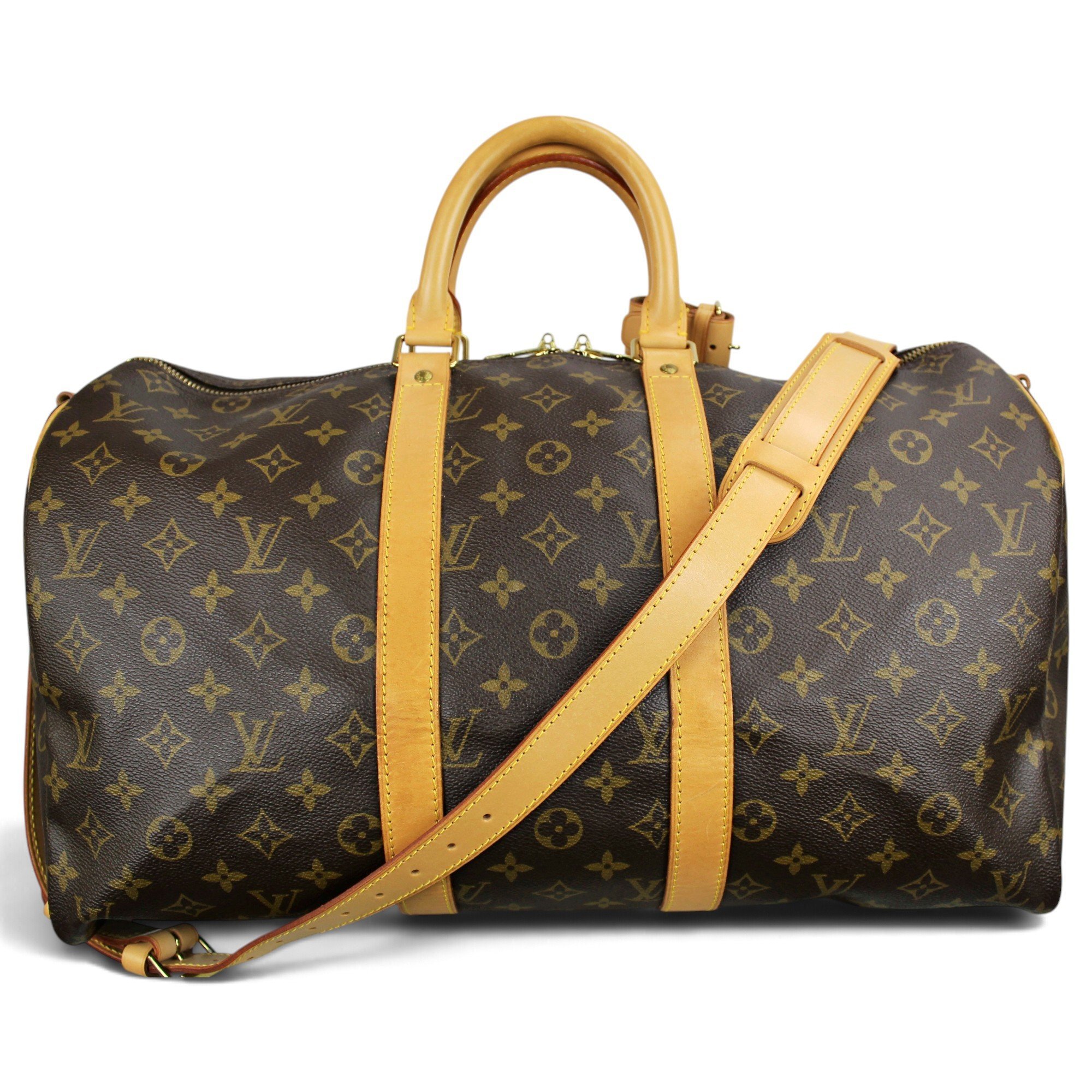 Keepall leather 48h bag