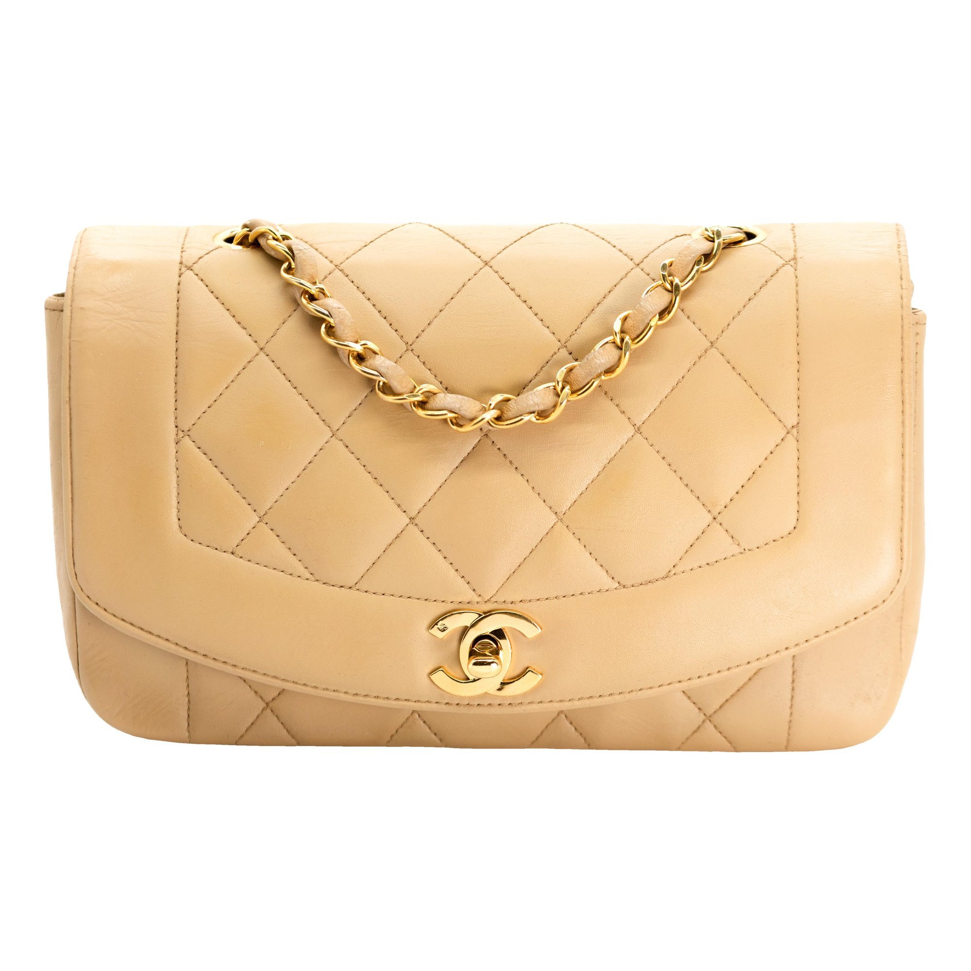 Diana leather handbag