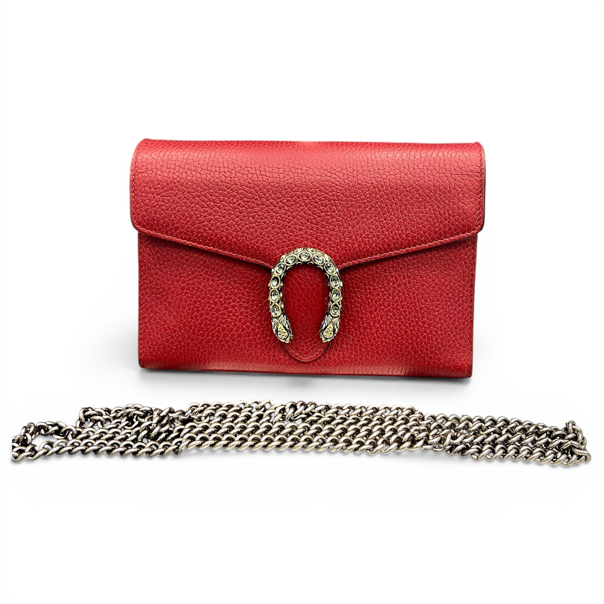 Dionysus Chain Wallet leather handbag
