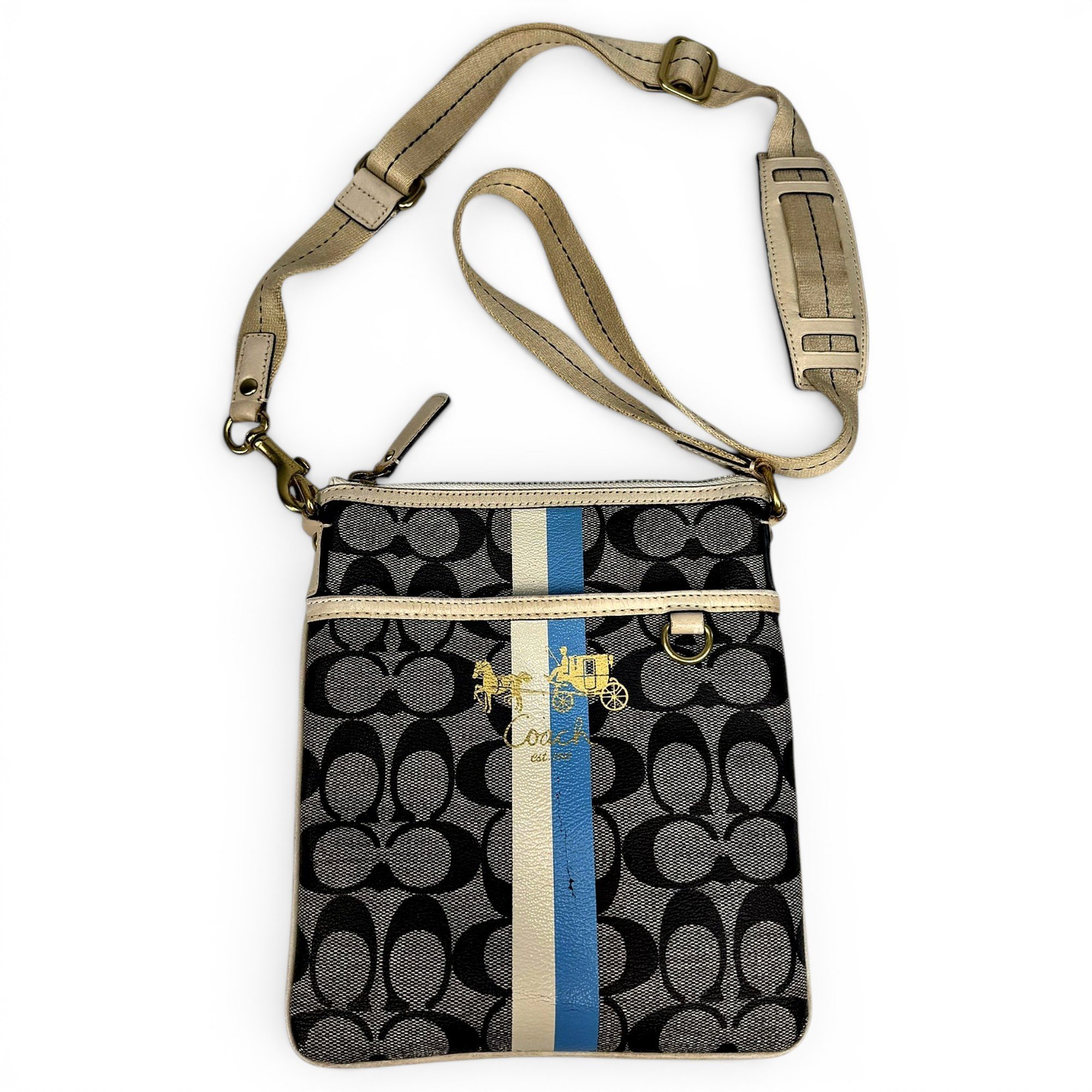 Leather crossbody bag