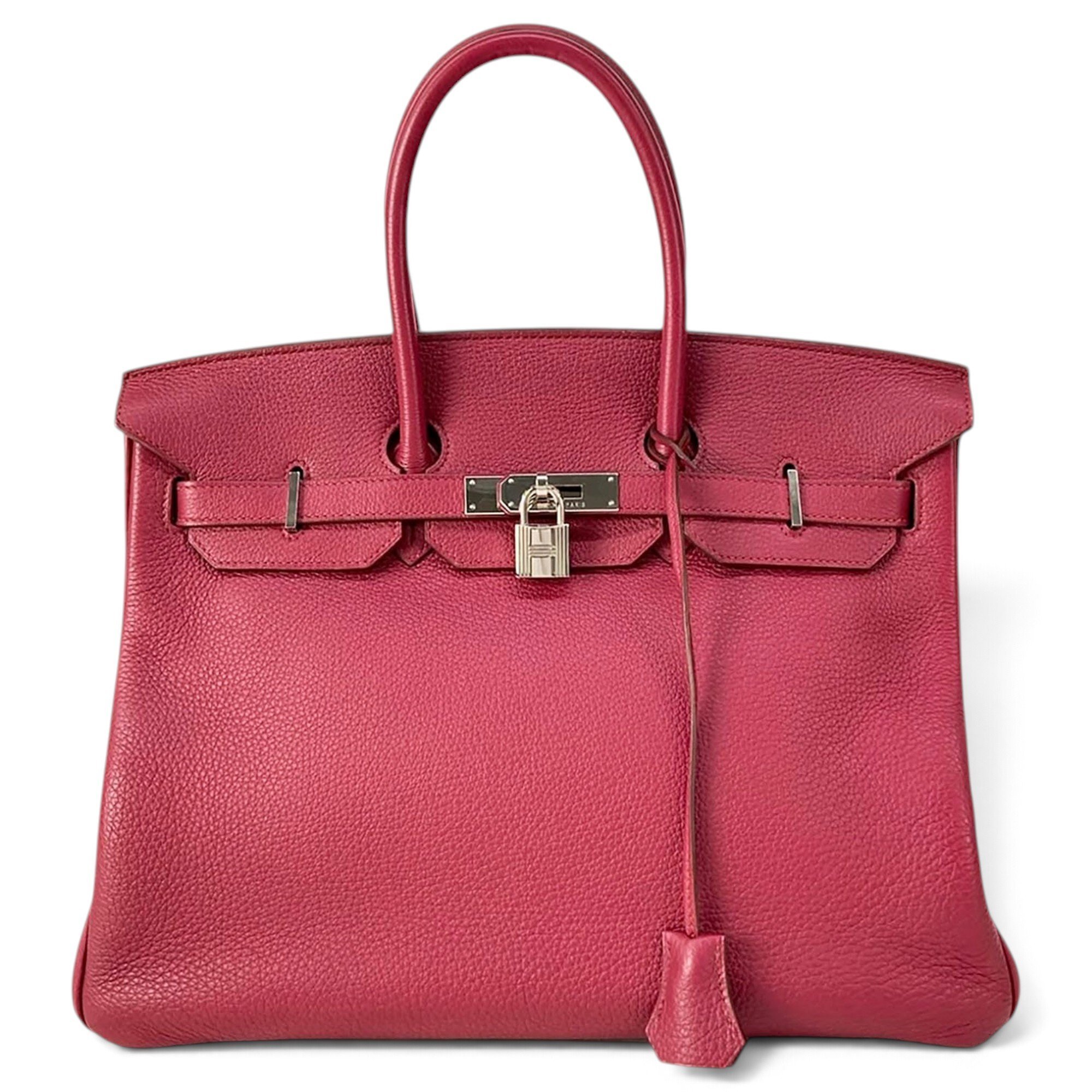 Birkin 35 leather handbag