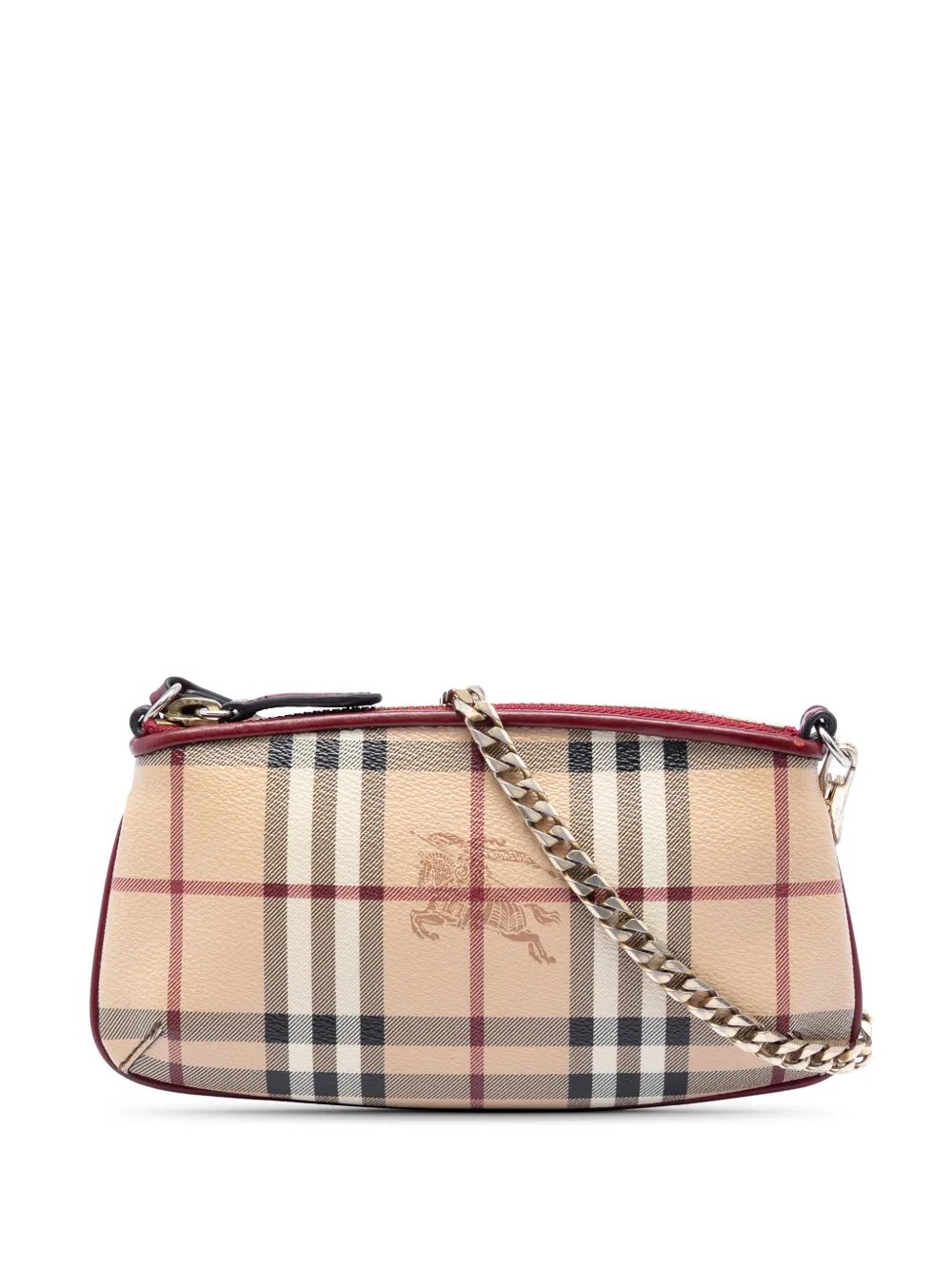 2000-2017 Haymarket Check Coated Canvas Clara Pochette shoulder bag