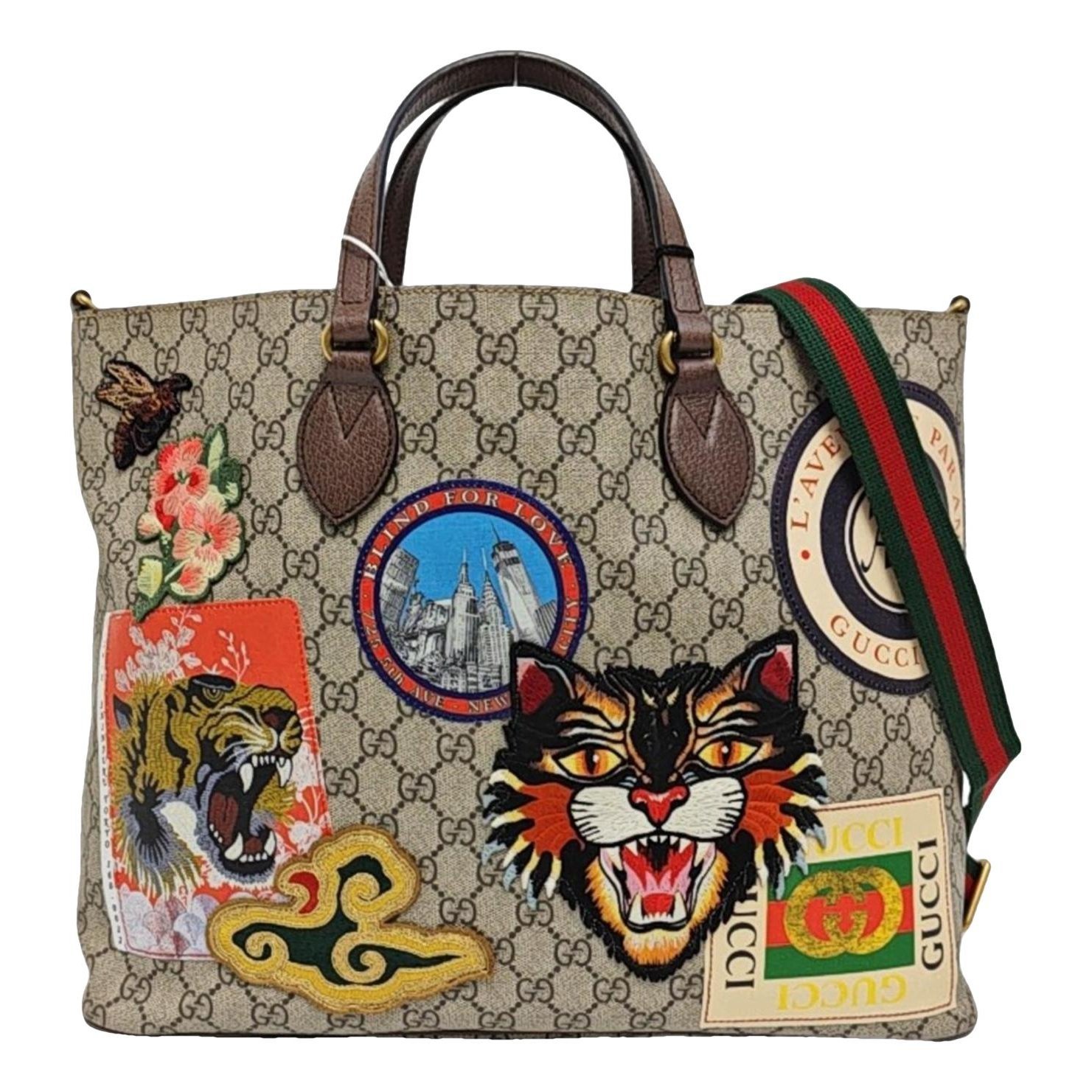 Leather handbag
