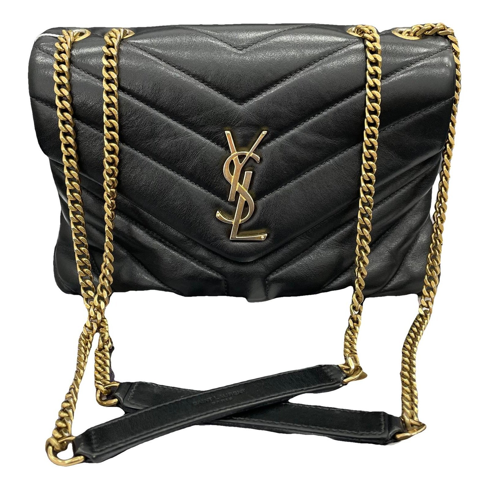 Loulou leather handbag
