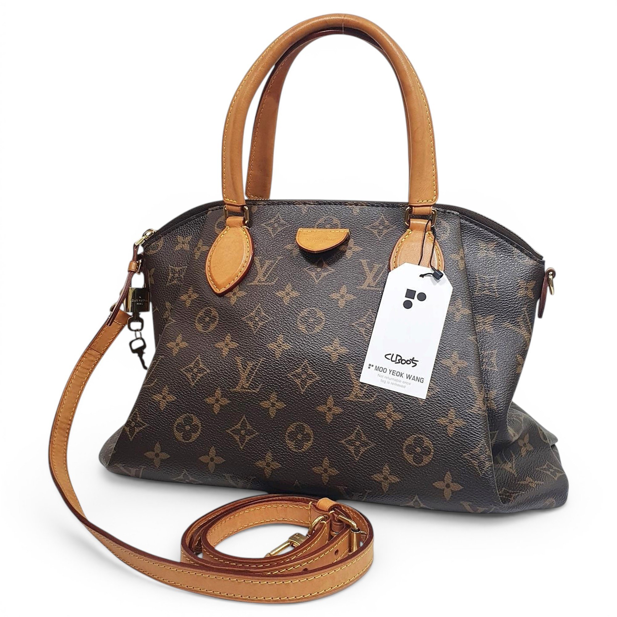 Leather handbag