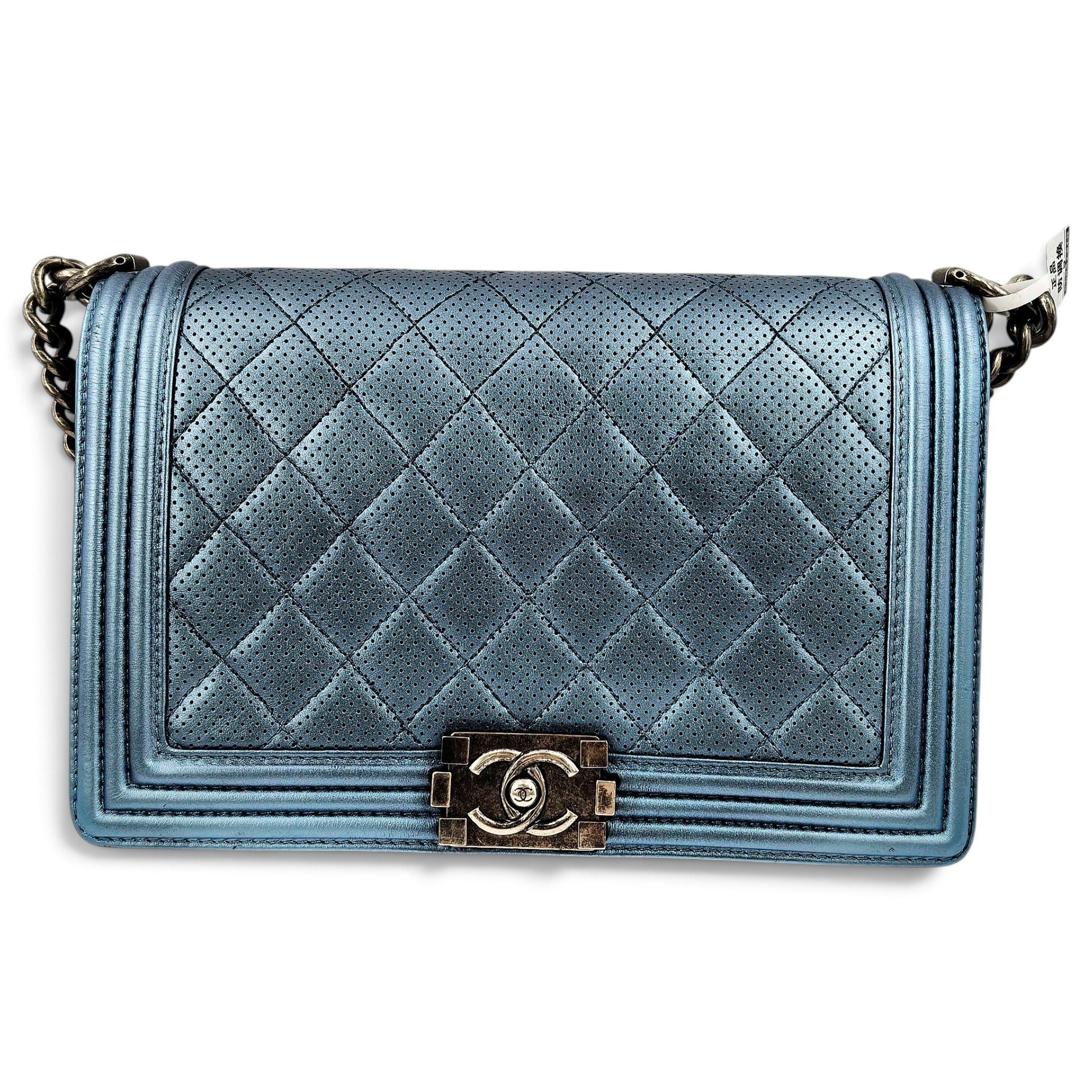 Boy leather crossbody bag
