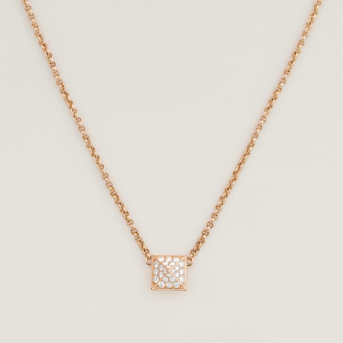 Sans Coloris Hermès Clou d'H Pendant, Small Model